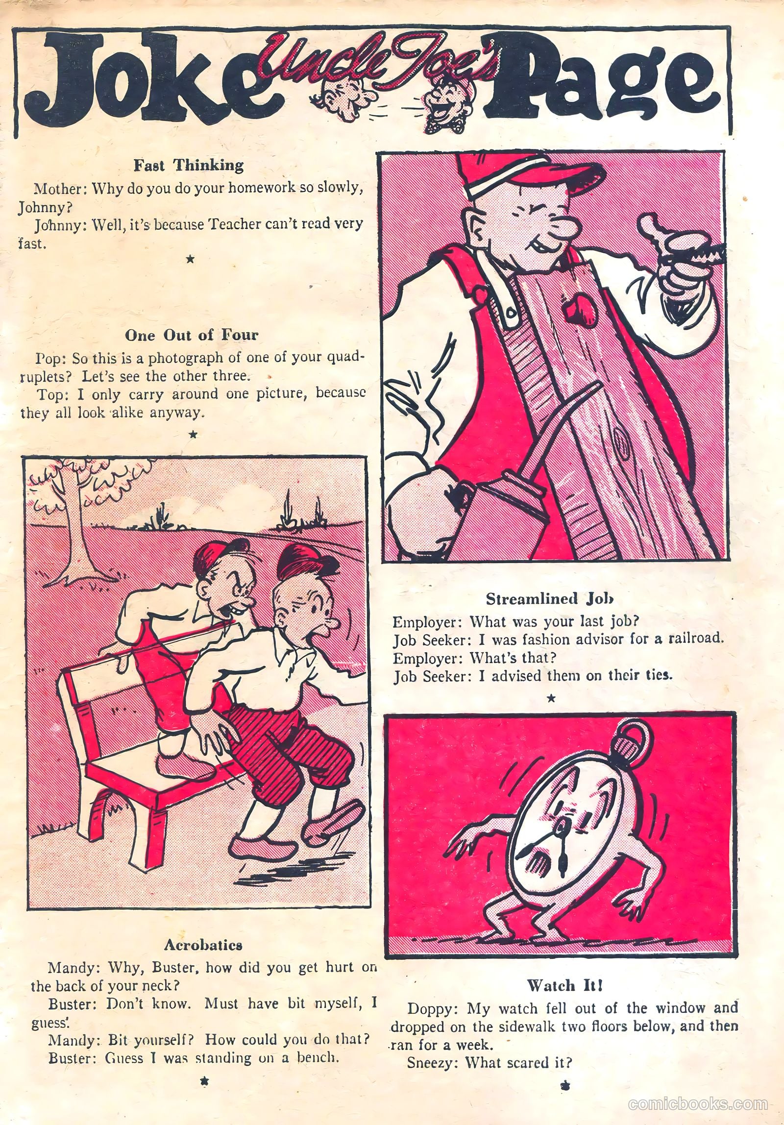 Amazing Mystery Funnies #5 (1939) — page 29 of 52