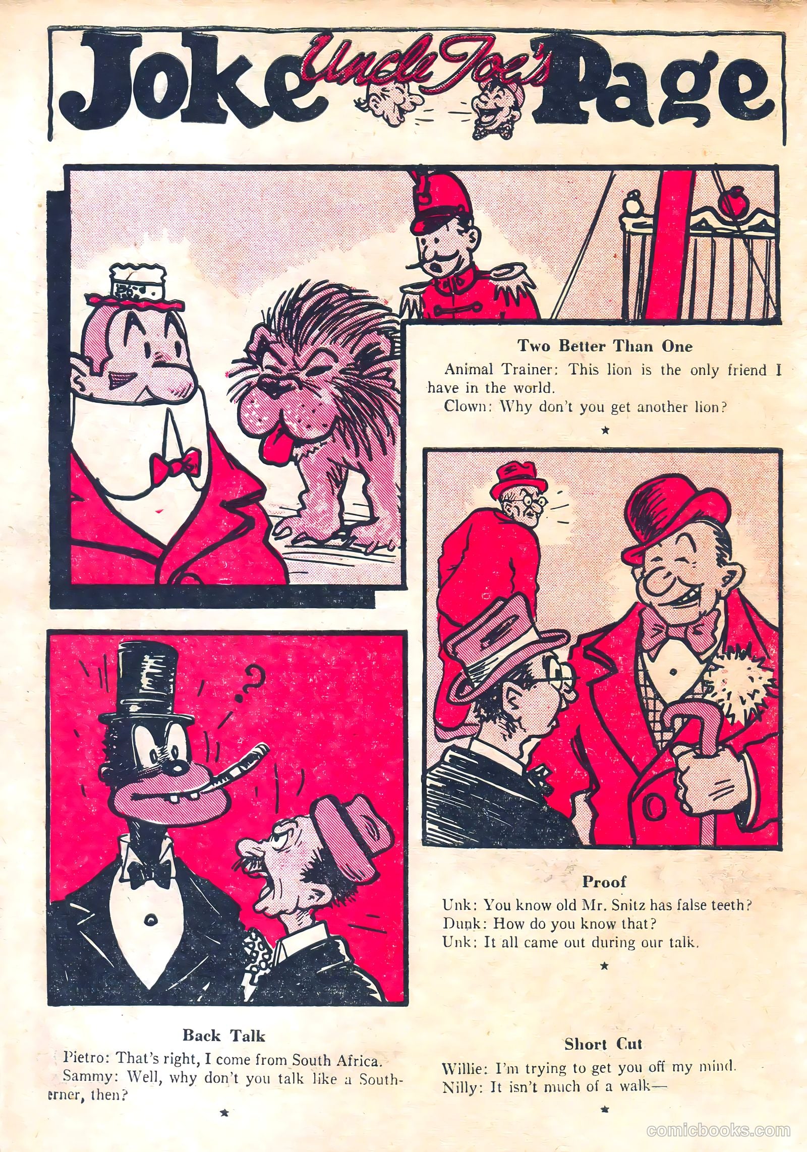 Amazing Mystery Funnies #5 (1939) — page 30 of 52