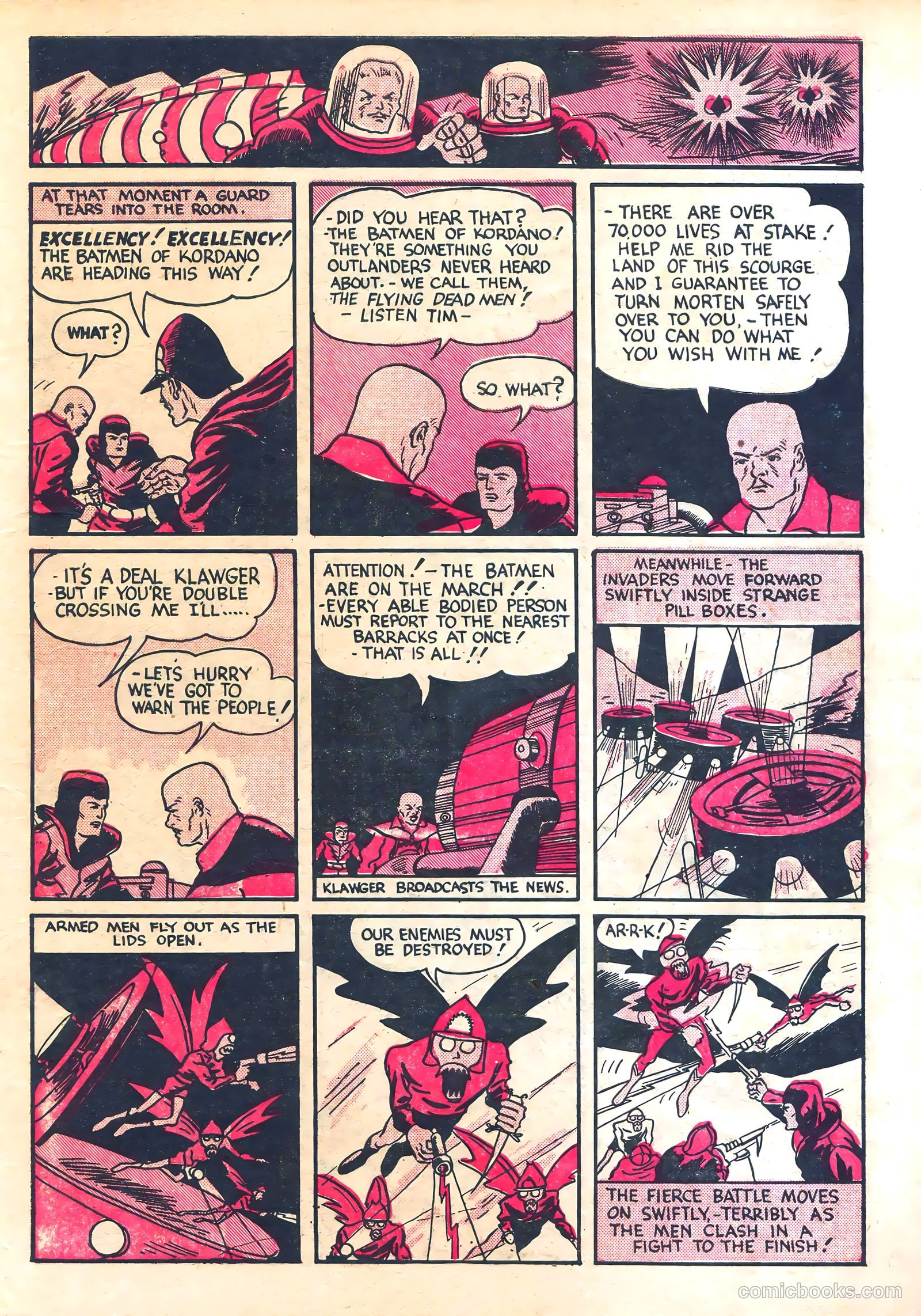 Amazing Mystery Funnies #5 (1939) — page 37 of 52