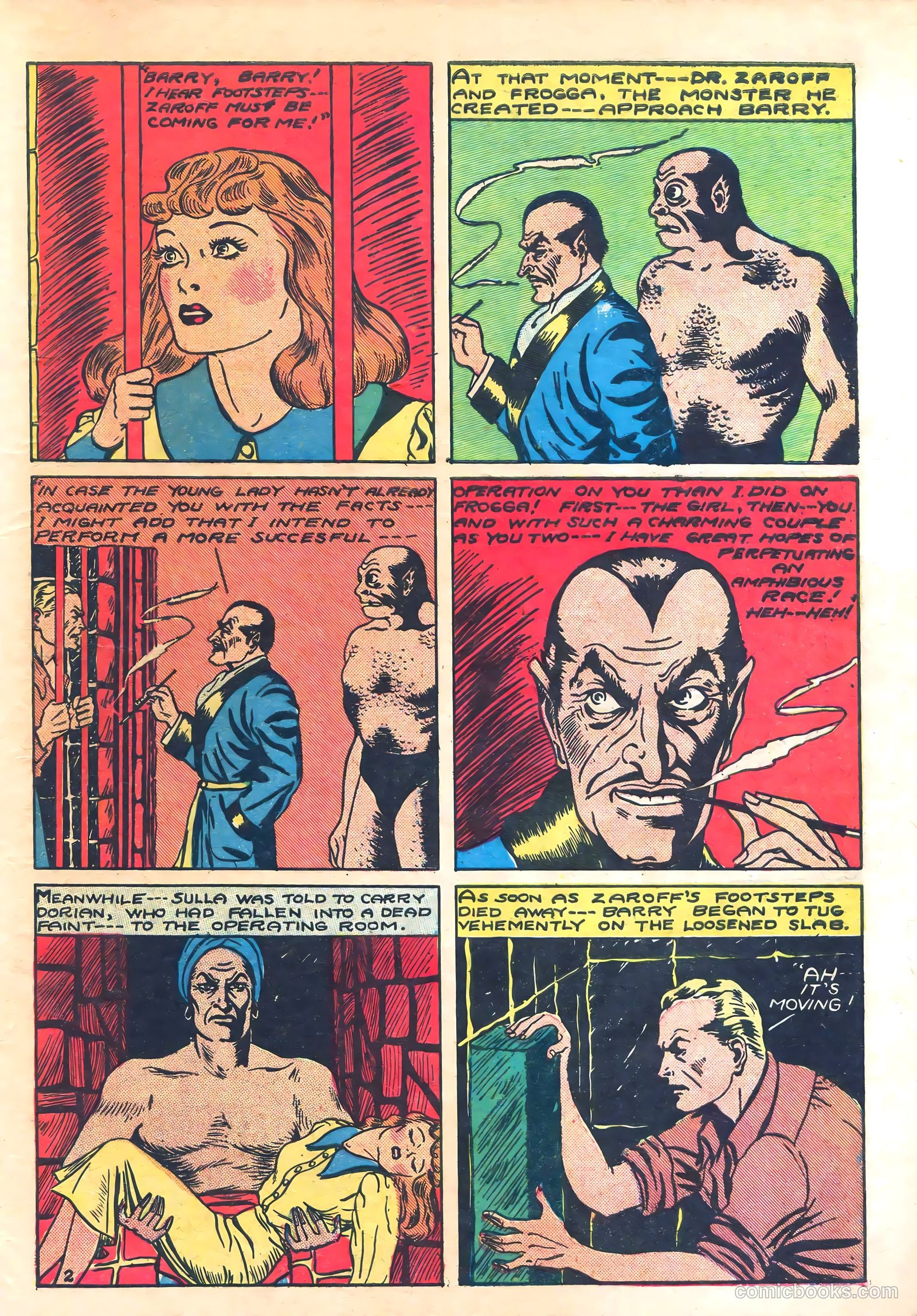 Amazing Mystery Funnies #5 (1939) — page 41 of 52