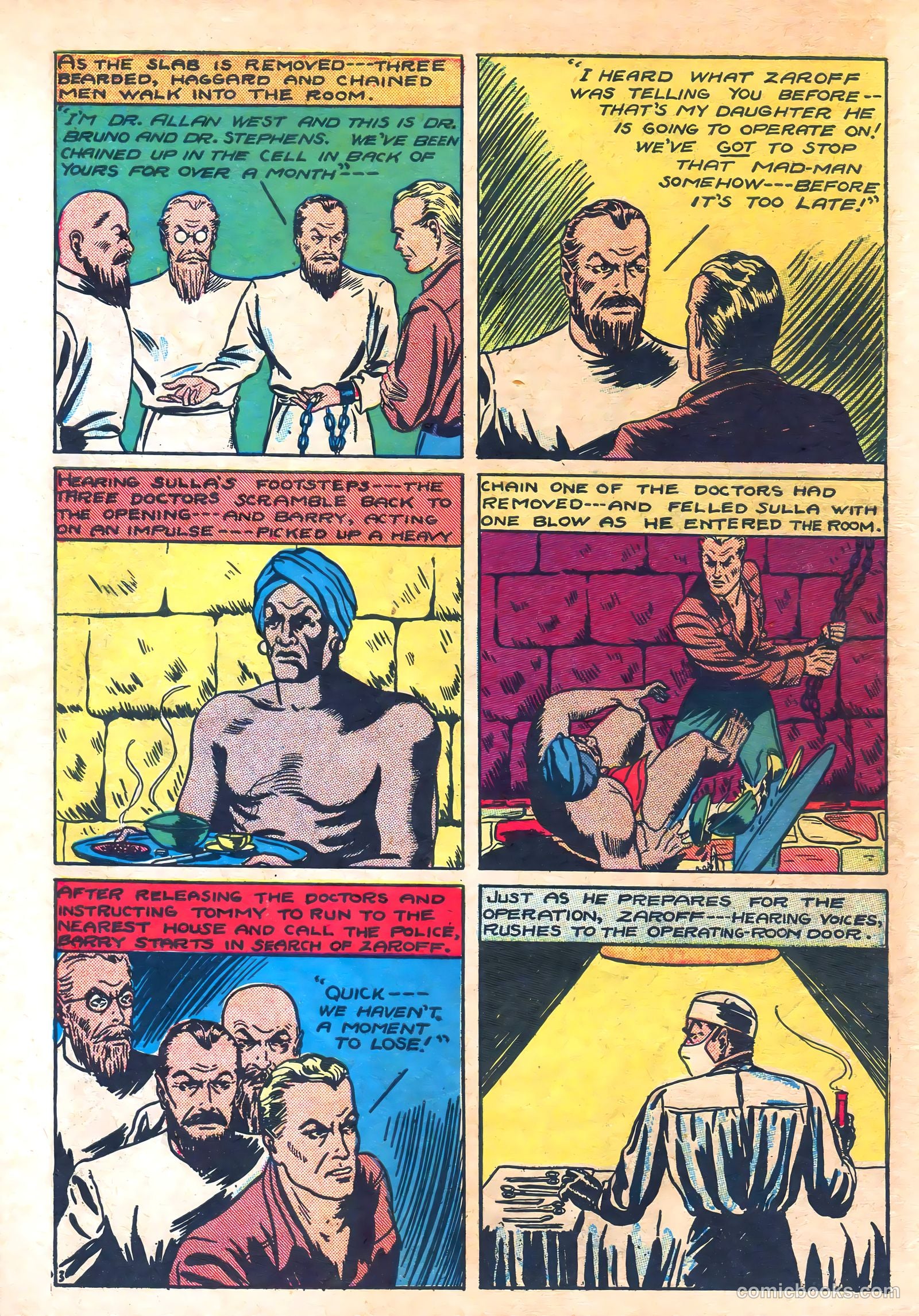 Amazing Mystery Funnies #5 (1939) — page 42 of 52