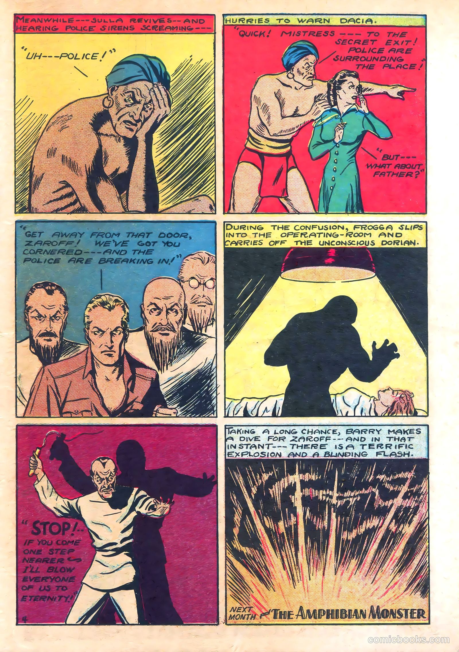 Amazing Mystery Funnies #5 (1939) — page 43 of 52