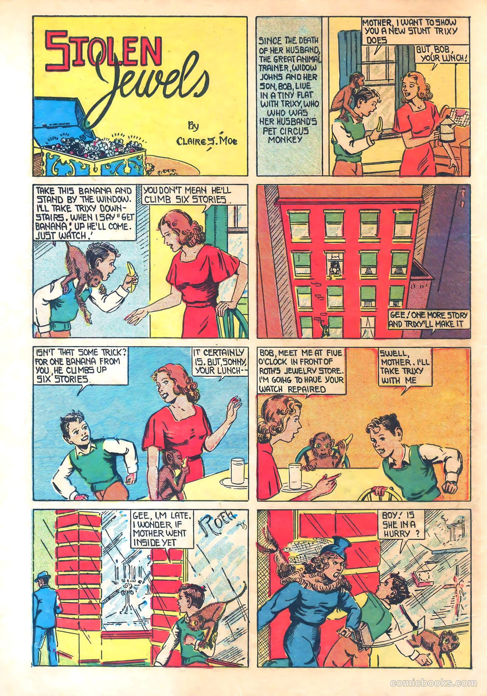 Amazing Mystery Funnies #5 (1939) — page 44 of 52