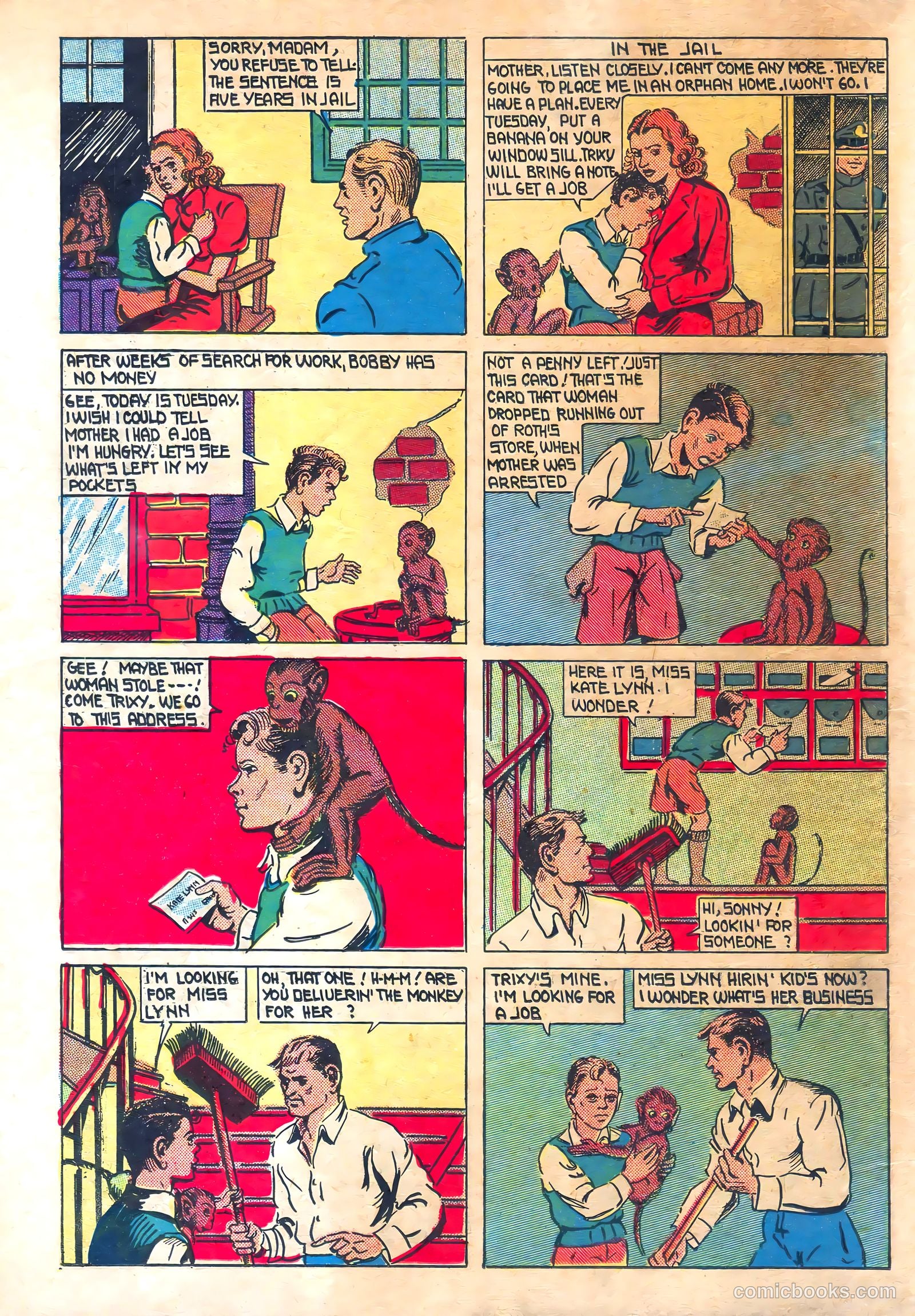 Amazing Mystery Funnies #5 (1939) — page 46 of 52