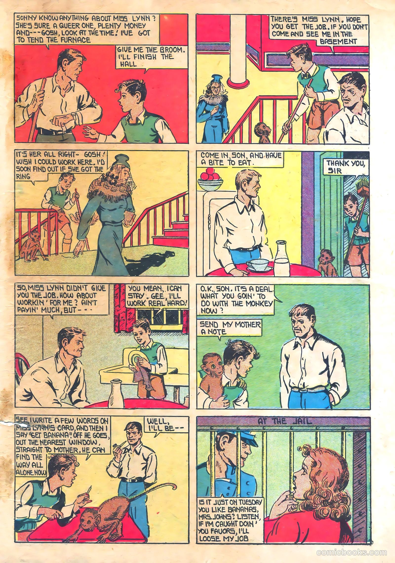 Amazing Mystery Funnies #5 (1939) — page 47 of 52