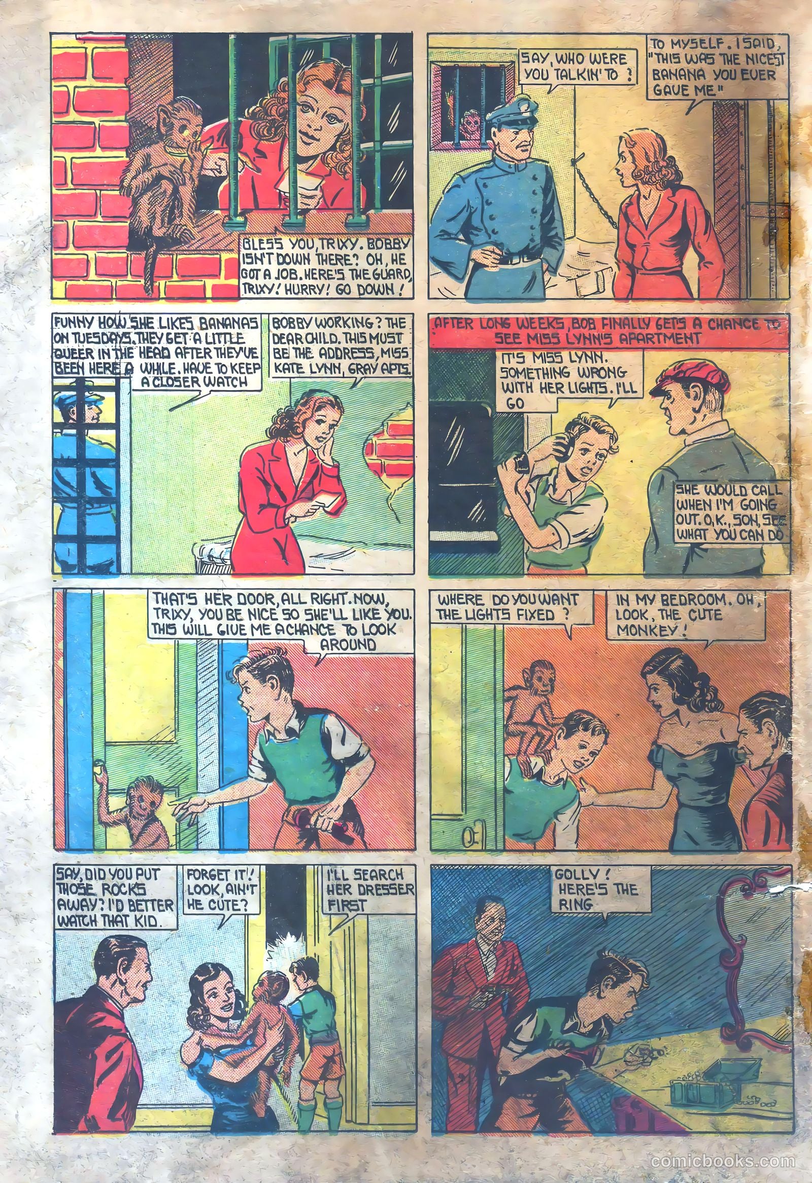 Amazing Mystery Funnies #5 (1939) — page 48 of 52