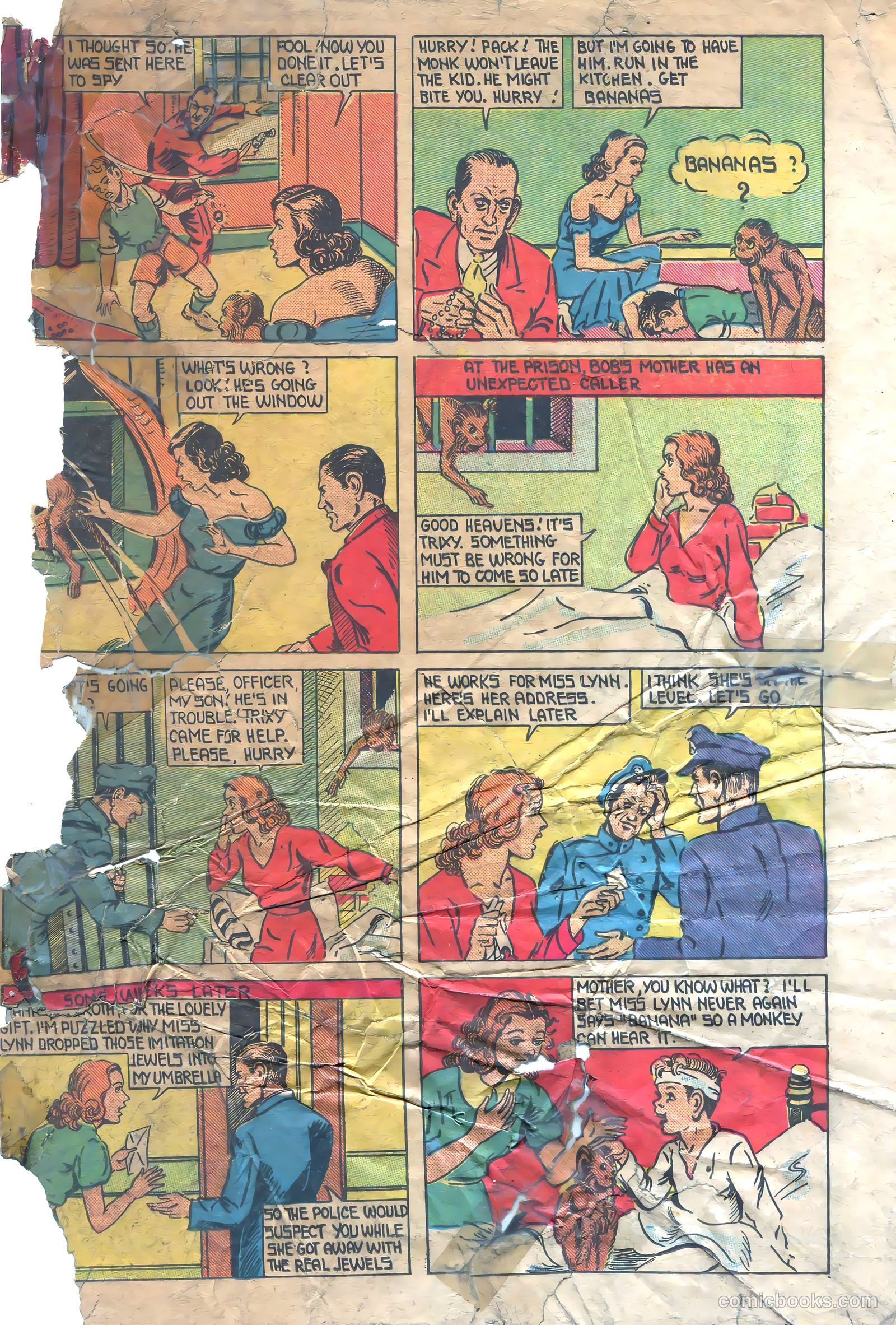 Amazing Mystery Funnies #5 (1939) — page 49 of 52