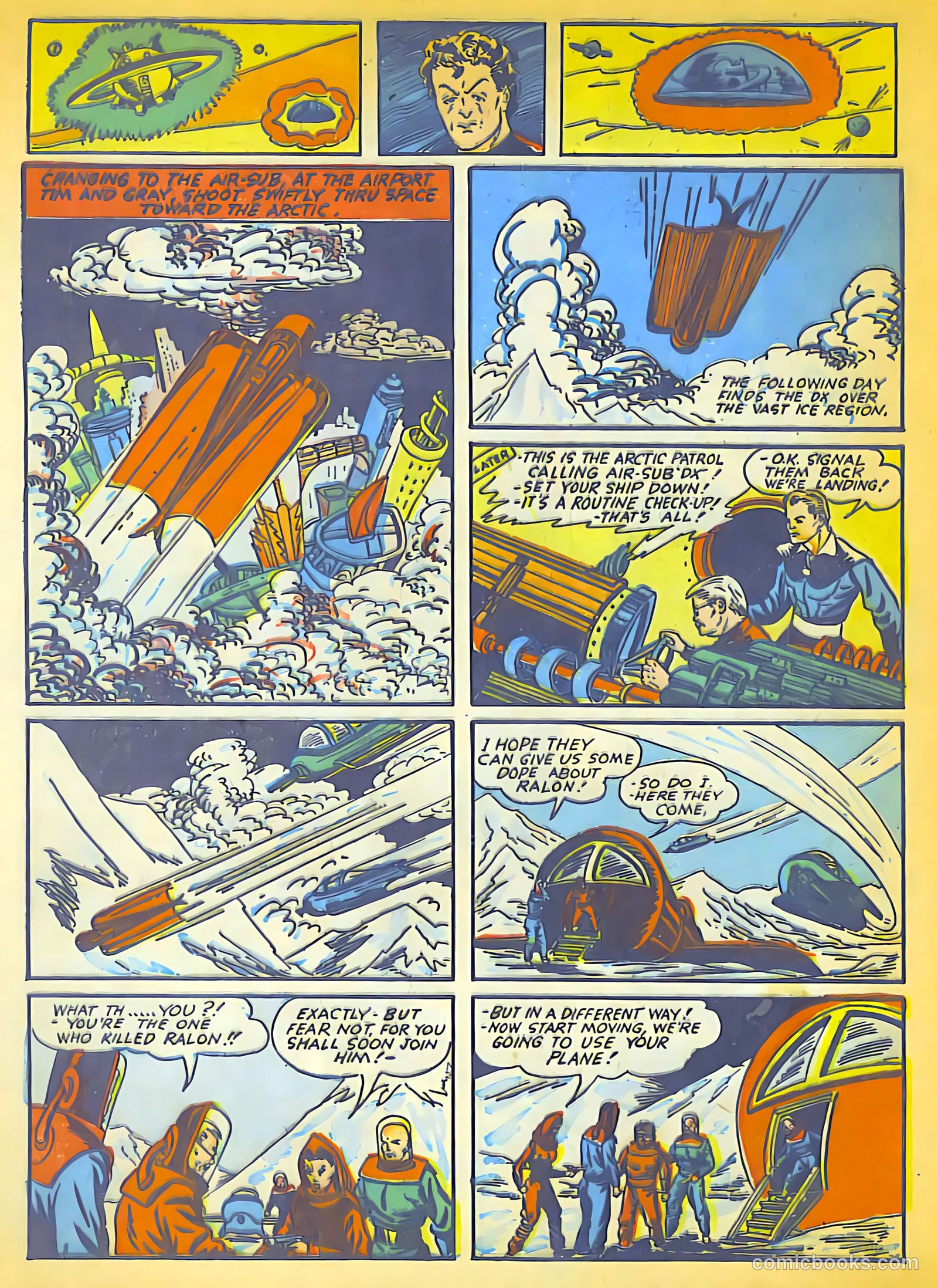 Amazing Mystery Funnies #6 (1939) — page 4 of 7