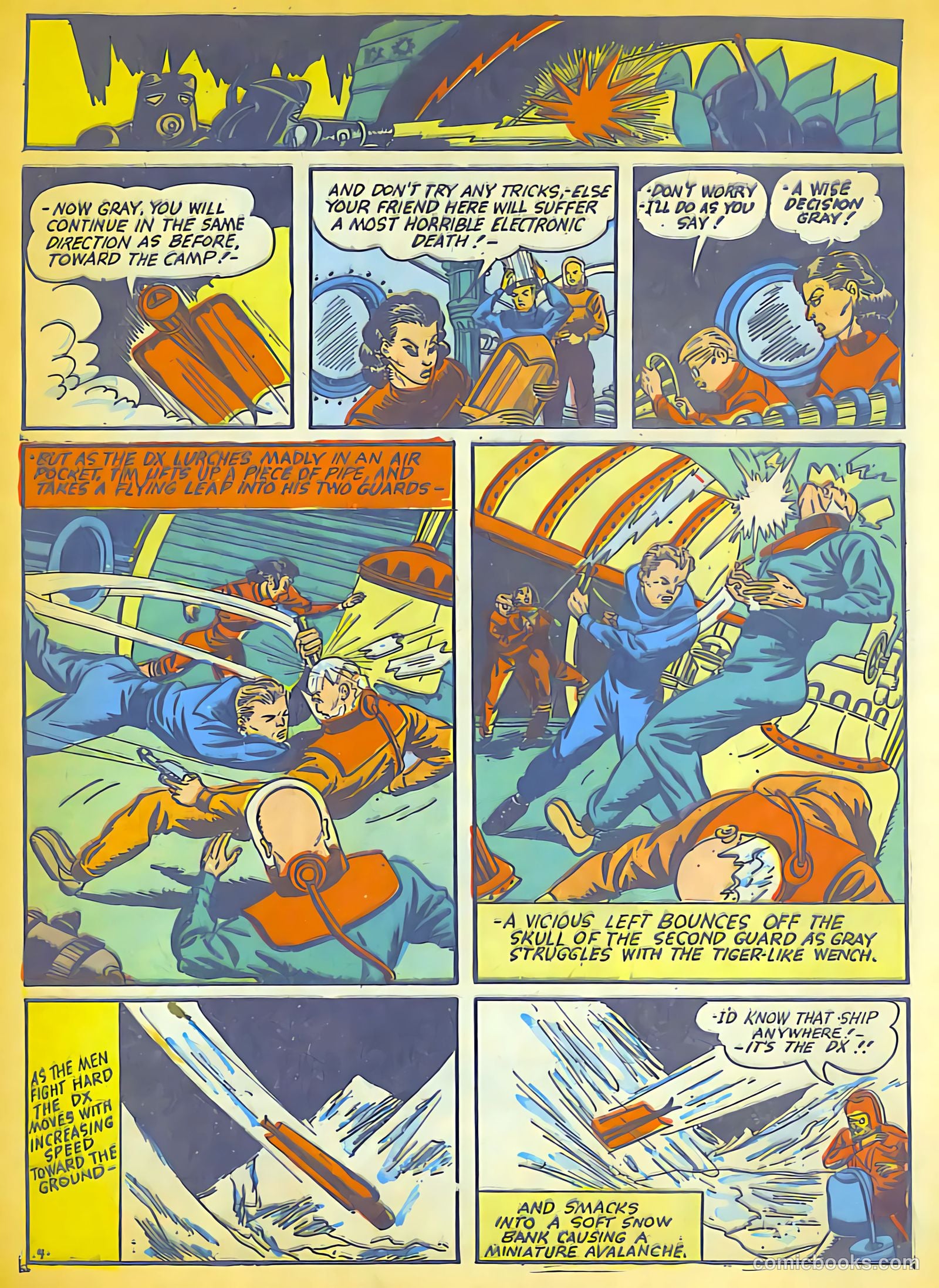 Amazing Mystery Funnies #6 (1939) — page 5 of 7