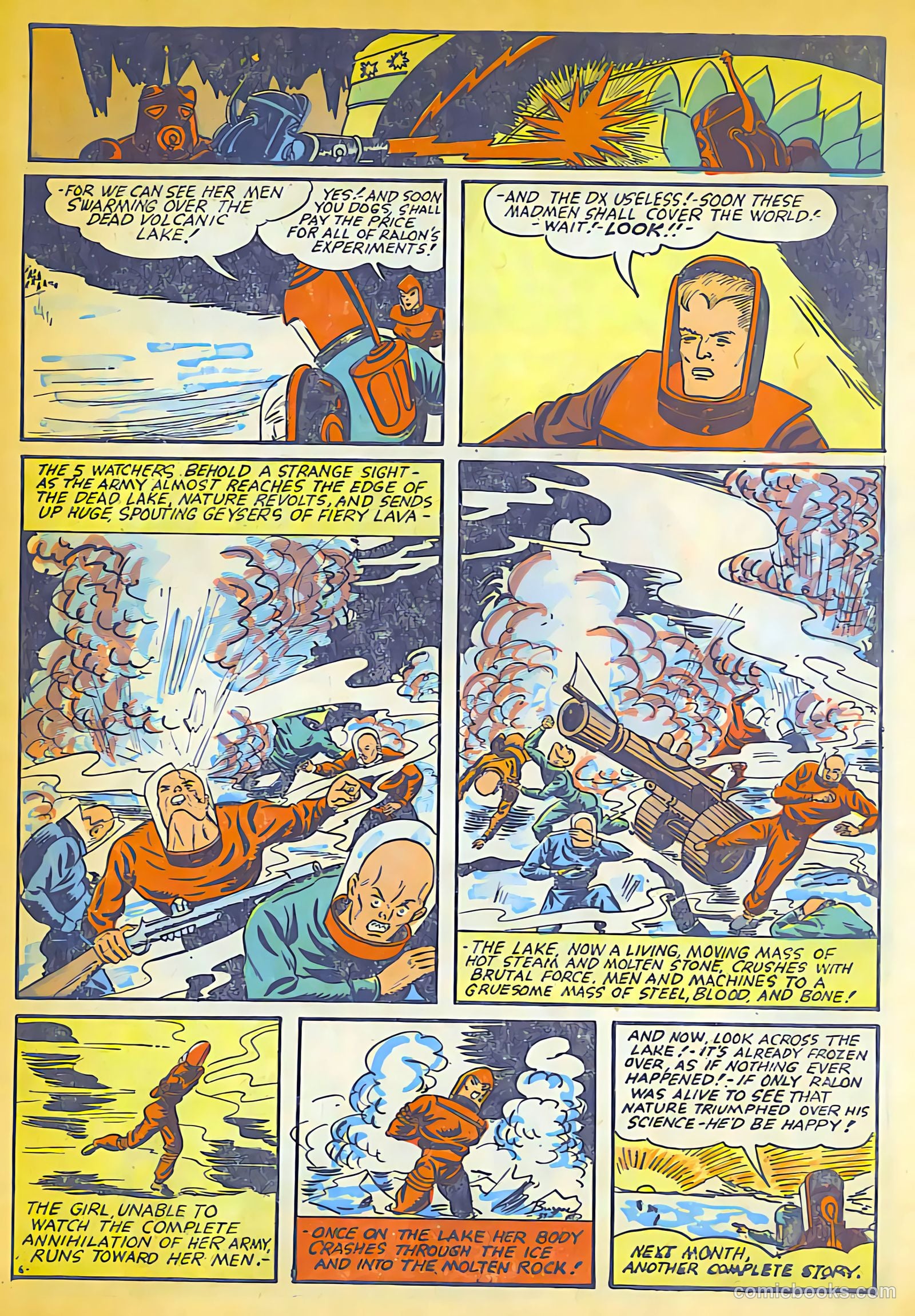 Amazing Mystery Funnies #6 (1939) — page 7 of 7