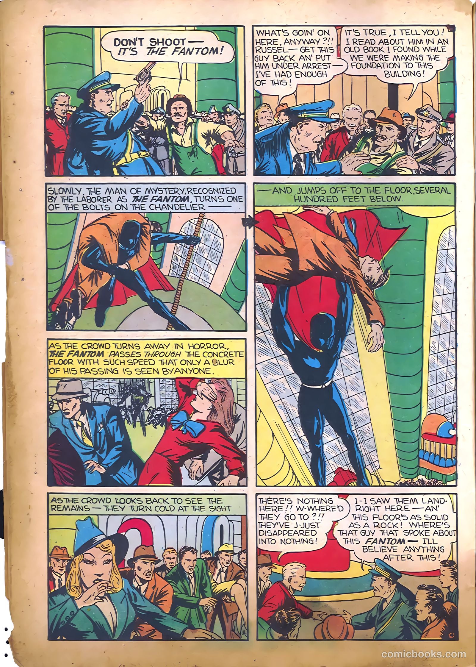 Amazing Mystery Funnies #7 (1939) — page 6 of 52