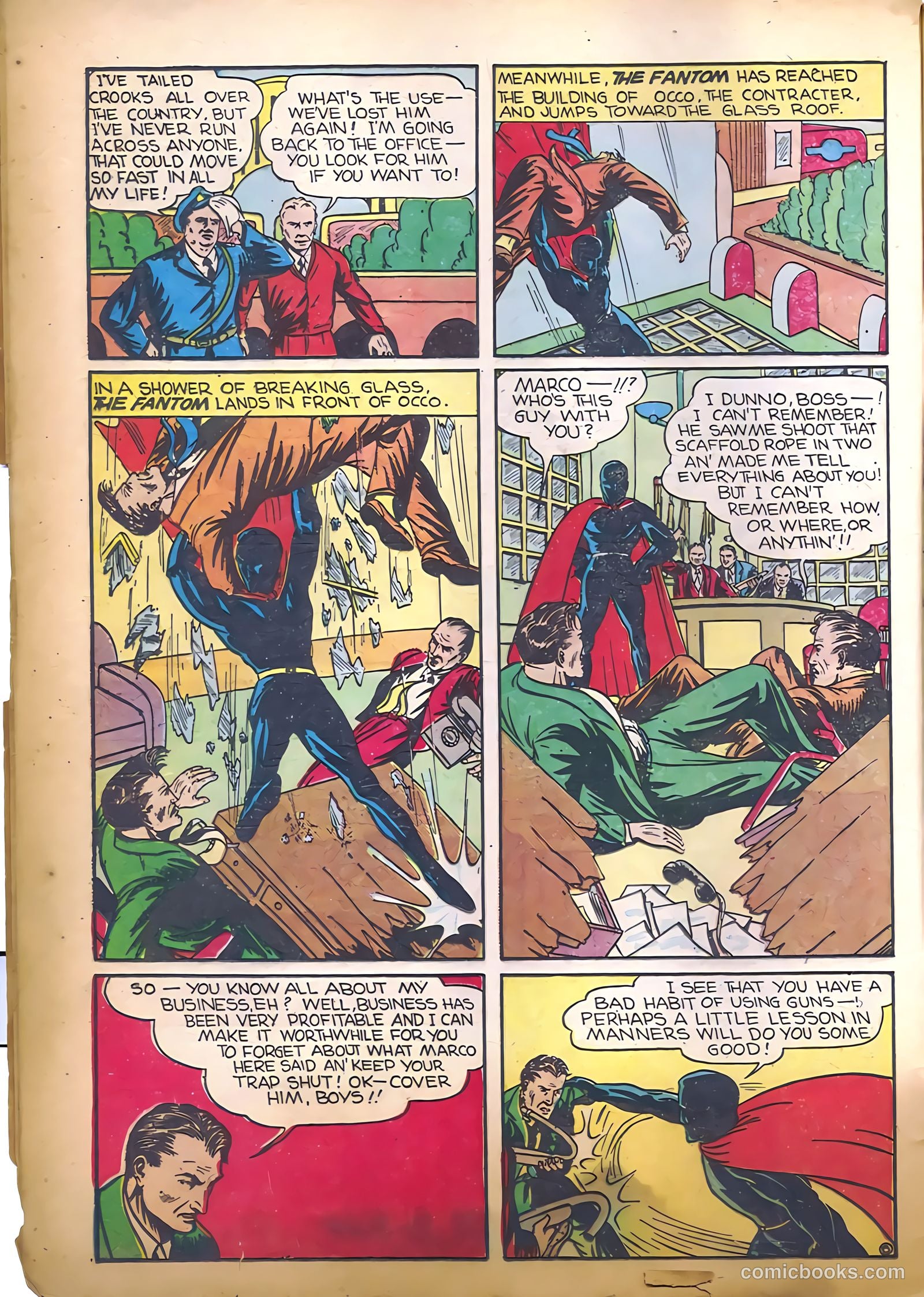 Amazing Mystery Funnies #7 (1939) — page 8 of 52