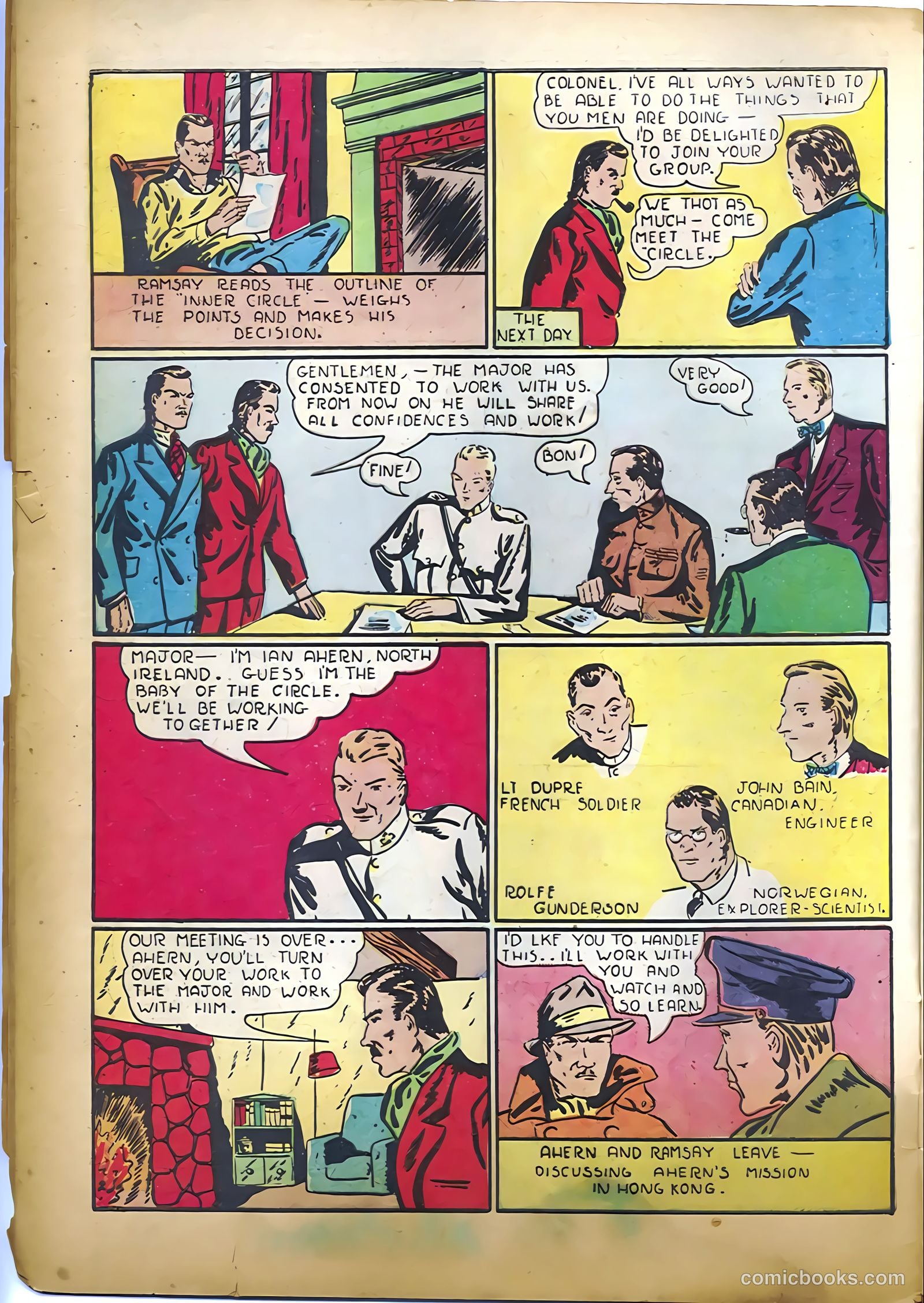 Amazing Mystery Funnies #7 (1939) — page 12 of 52
