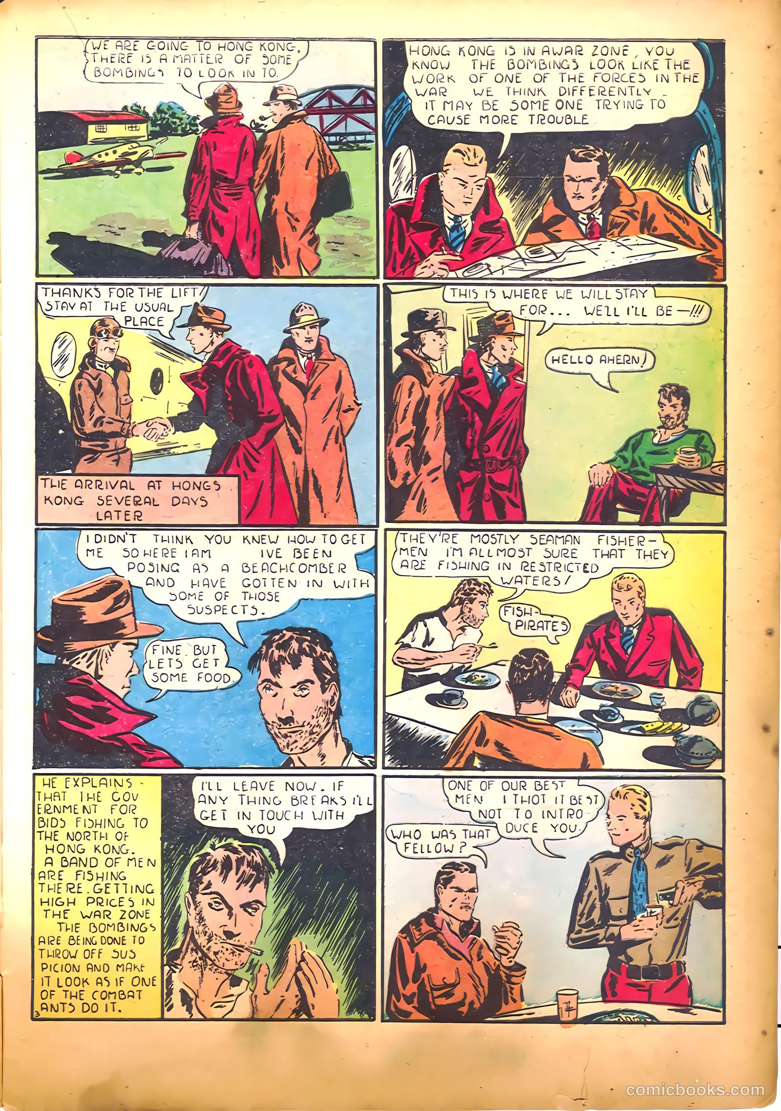 Amazing Mystery Funnies #7 (1939) — page 13 of 52