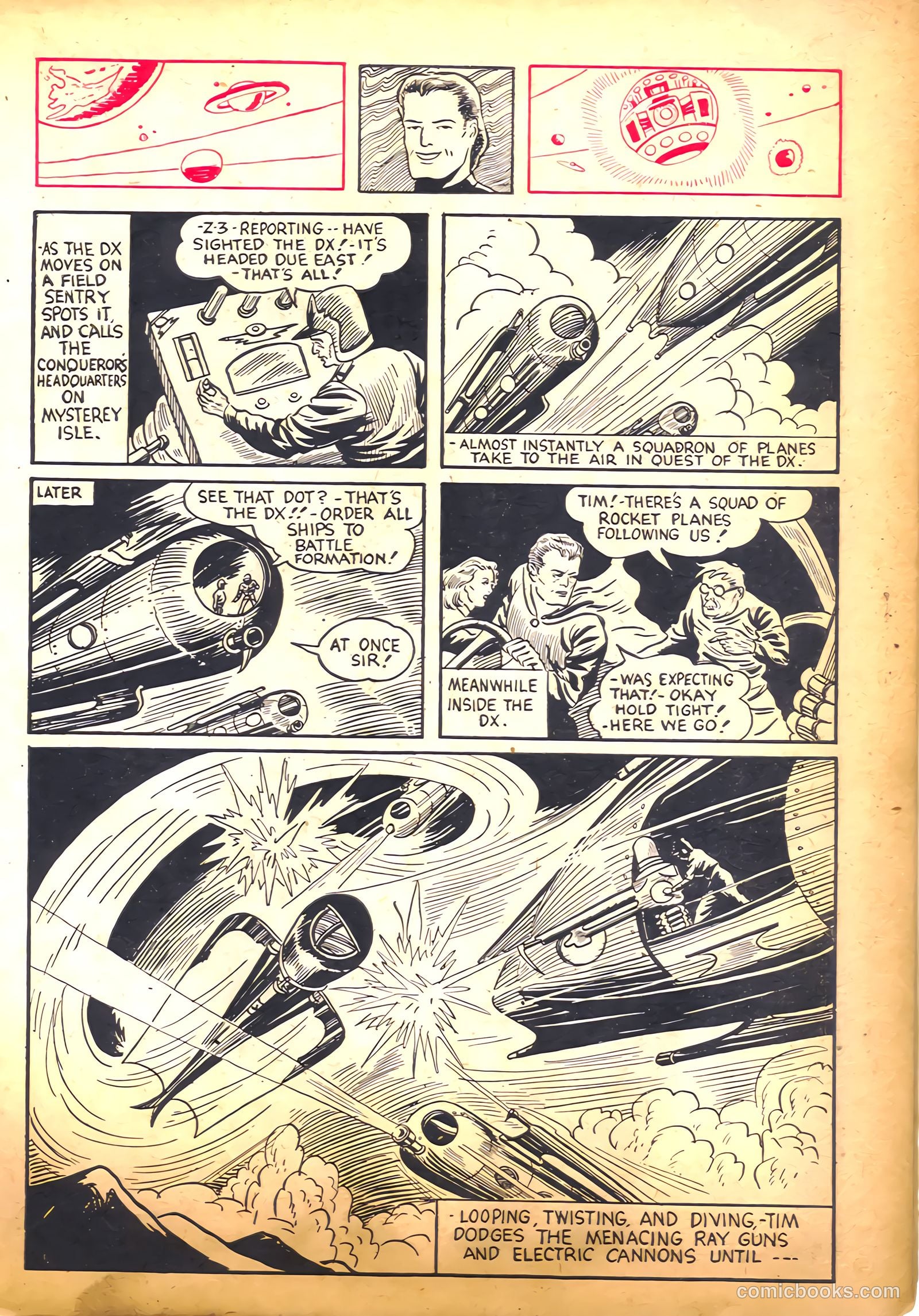 Amazing Mystery Funnies #7 (1939) — page 23 of 52