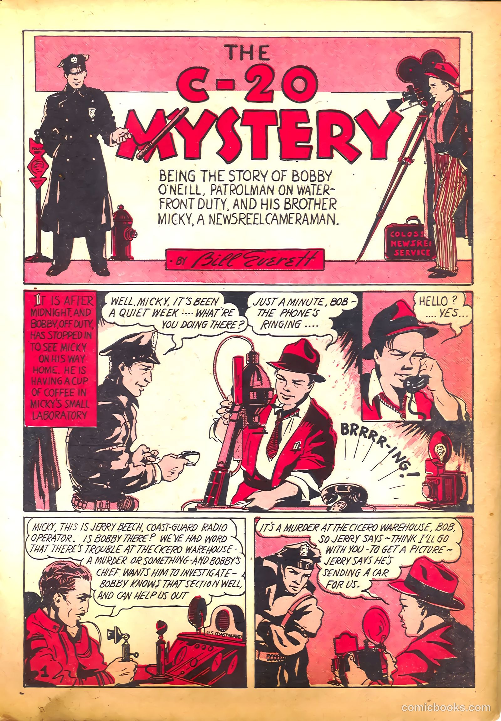 Amazing Mystery Funnies #7 (1939) — page 27 of 52