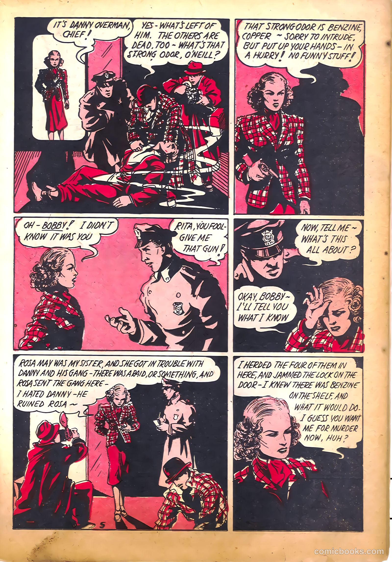 Amazing Mystery Funnies #7 (1939) — page 31 of 52