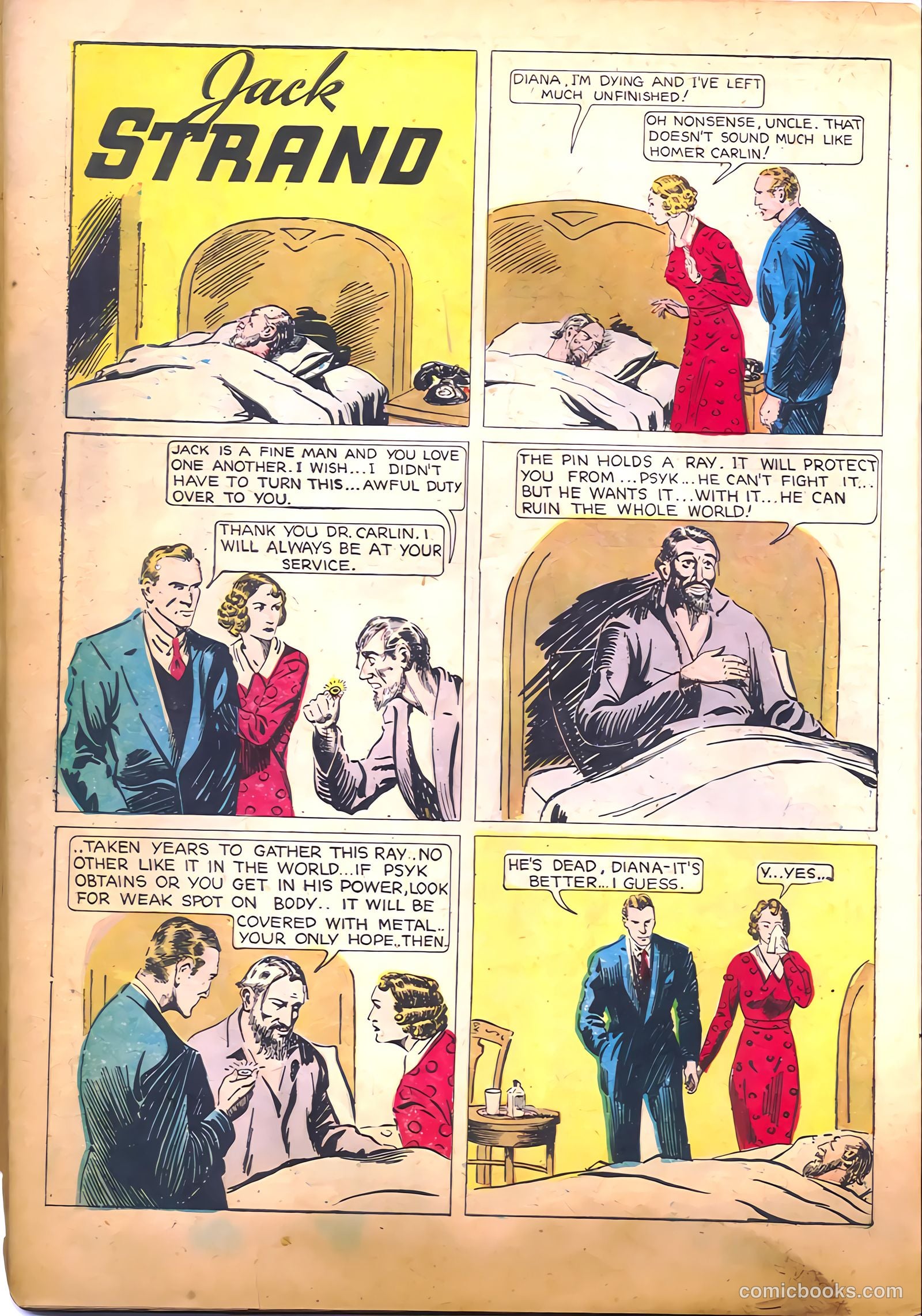 Amazing Mystery Funnies #7 (1939) — page 38 of 52