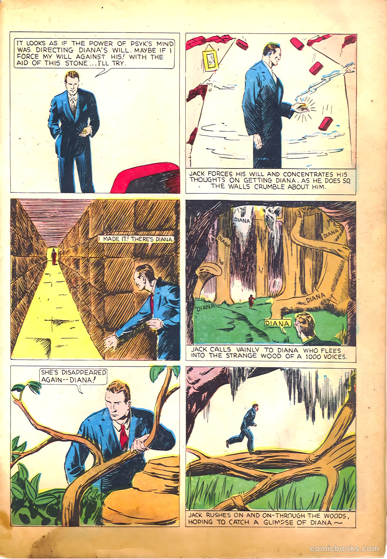 Amazing Mystery Funnies #7 (1939) — page 43 of 52