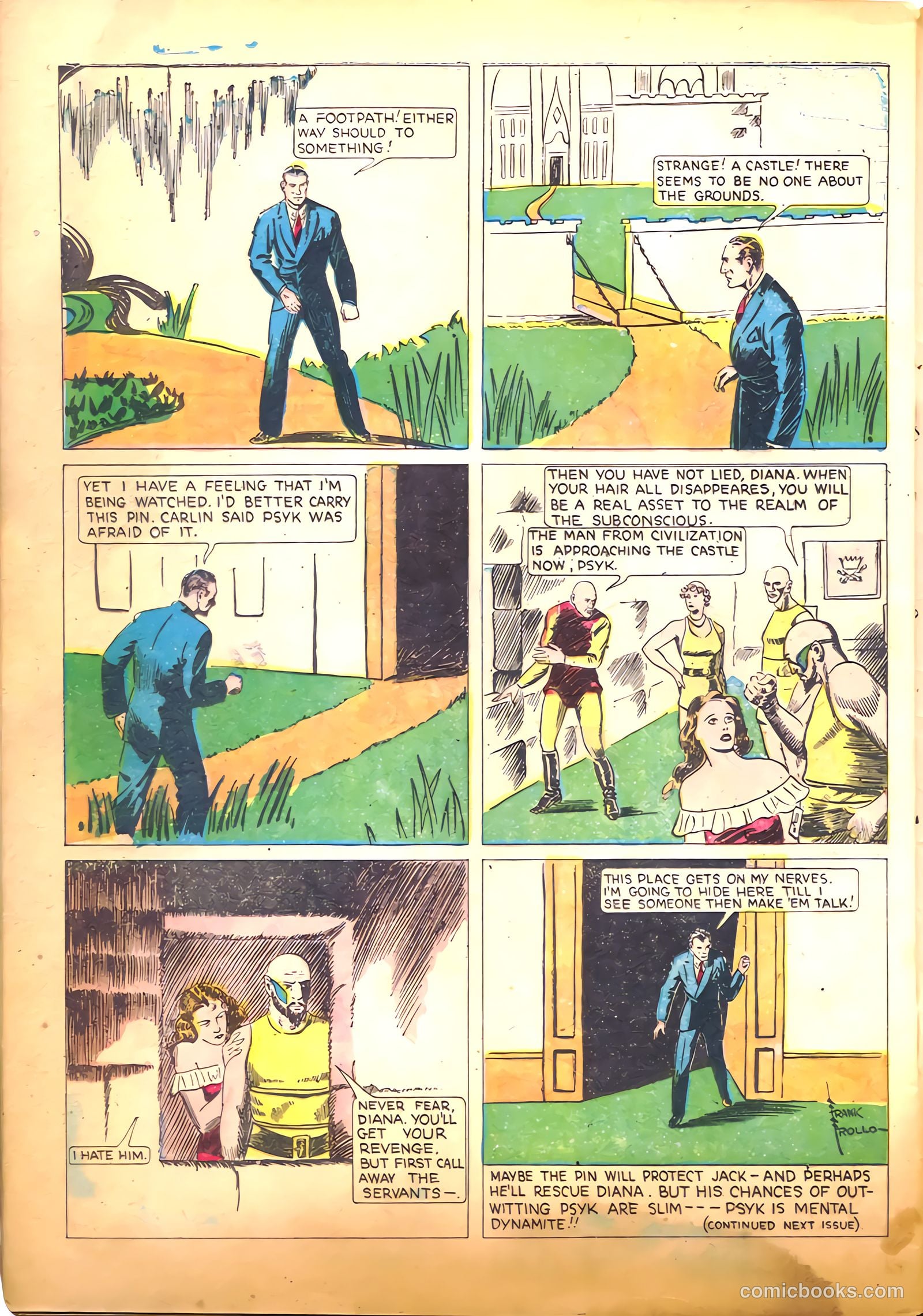 Amazing Mystery Funnies #7 (1939) — page 44 of 52
