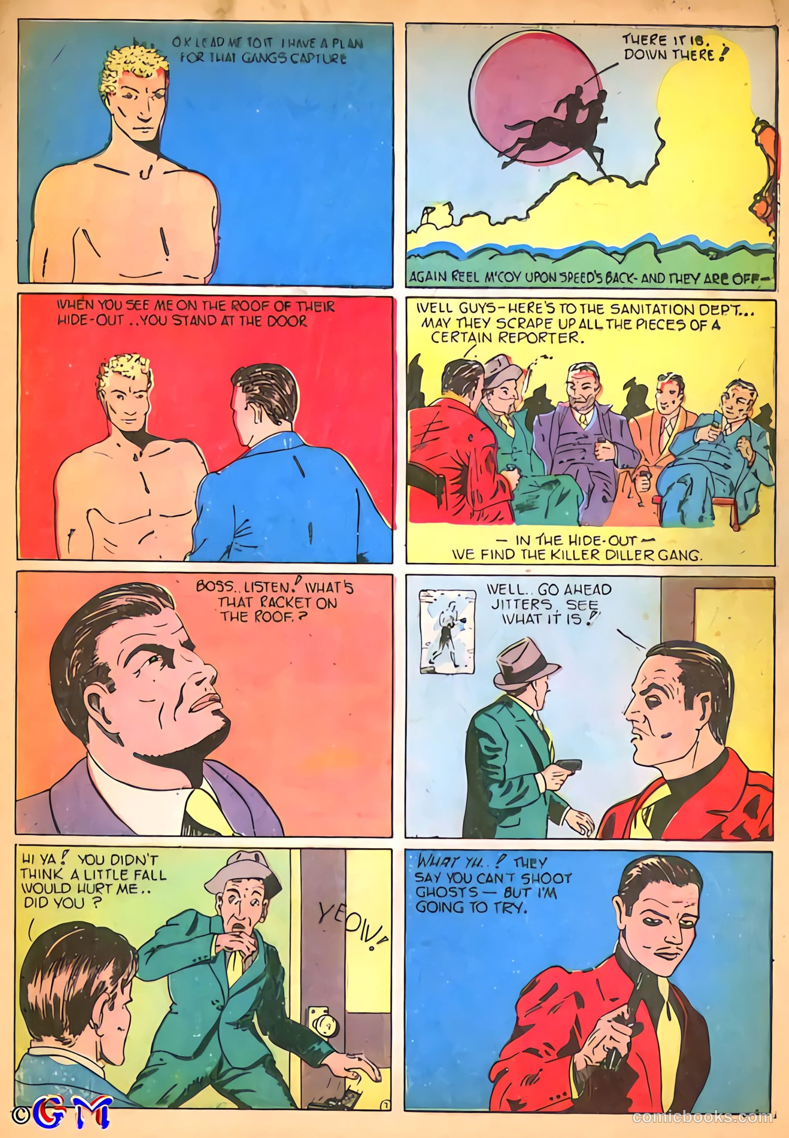 Amazing Mystery Funnies #8 (1939) — page 9 of 53