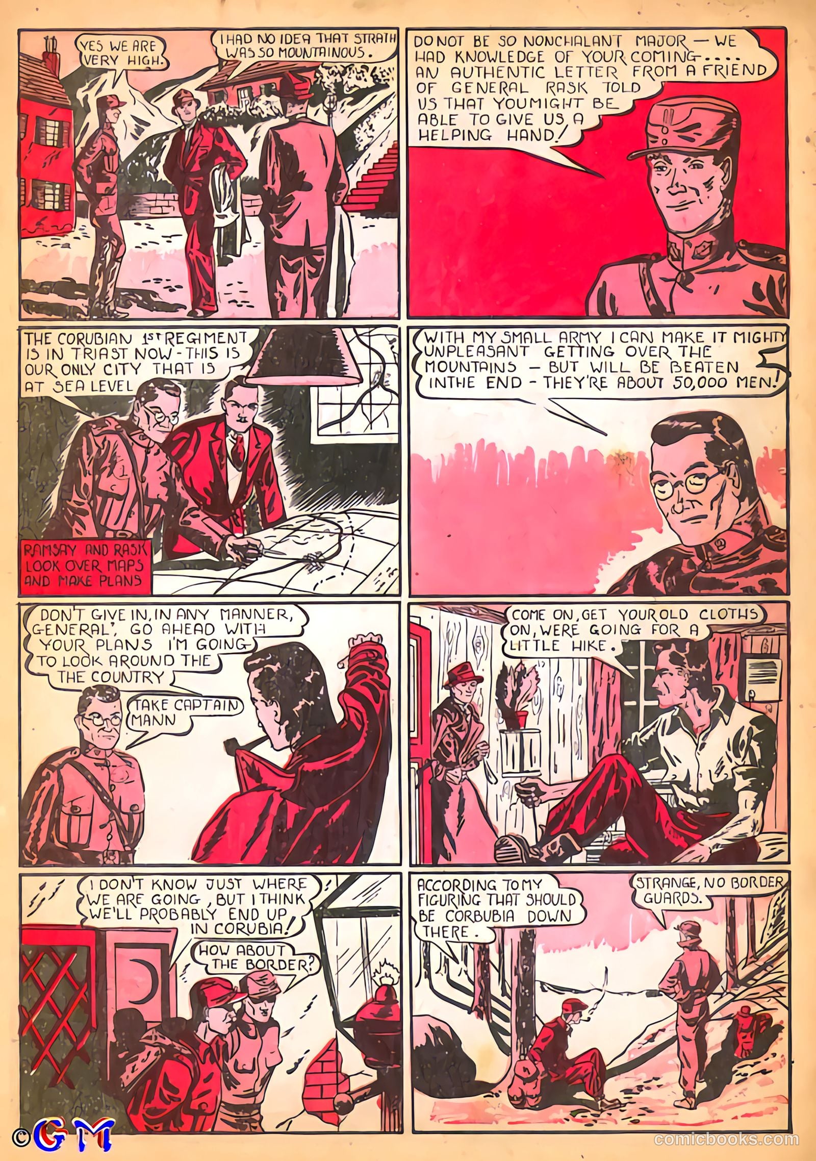 Amazing Mystery Funnies #8 (1939) — page 13 of 53