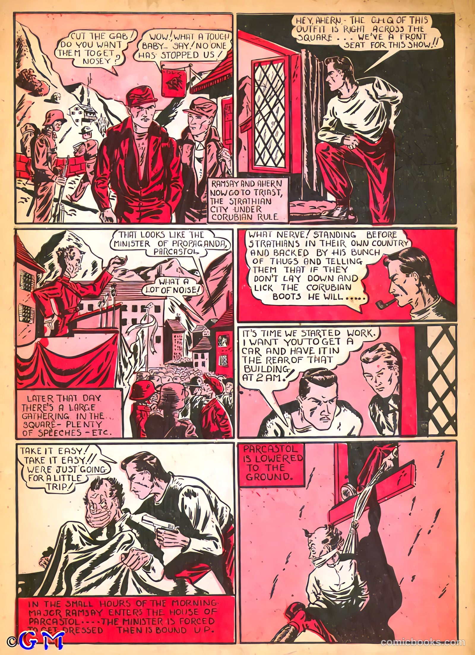 Amazing Mystery Funnies #8 (1939) — page 15 of 53