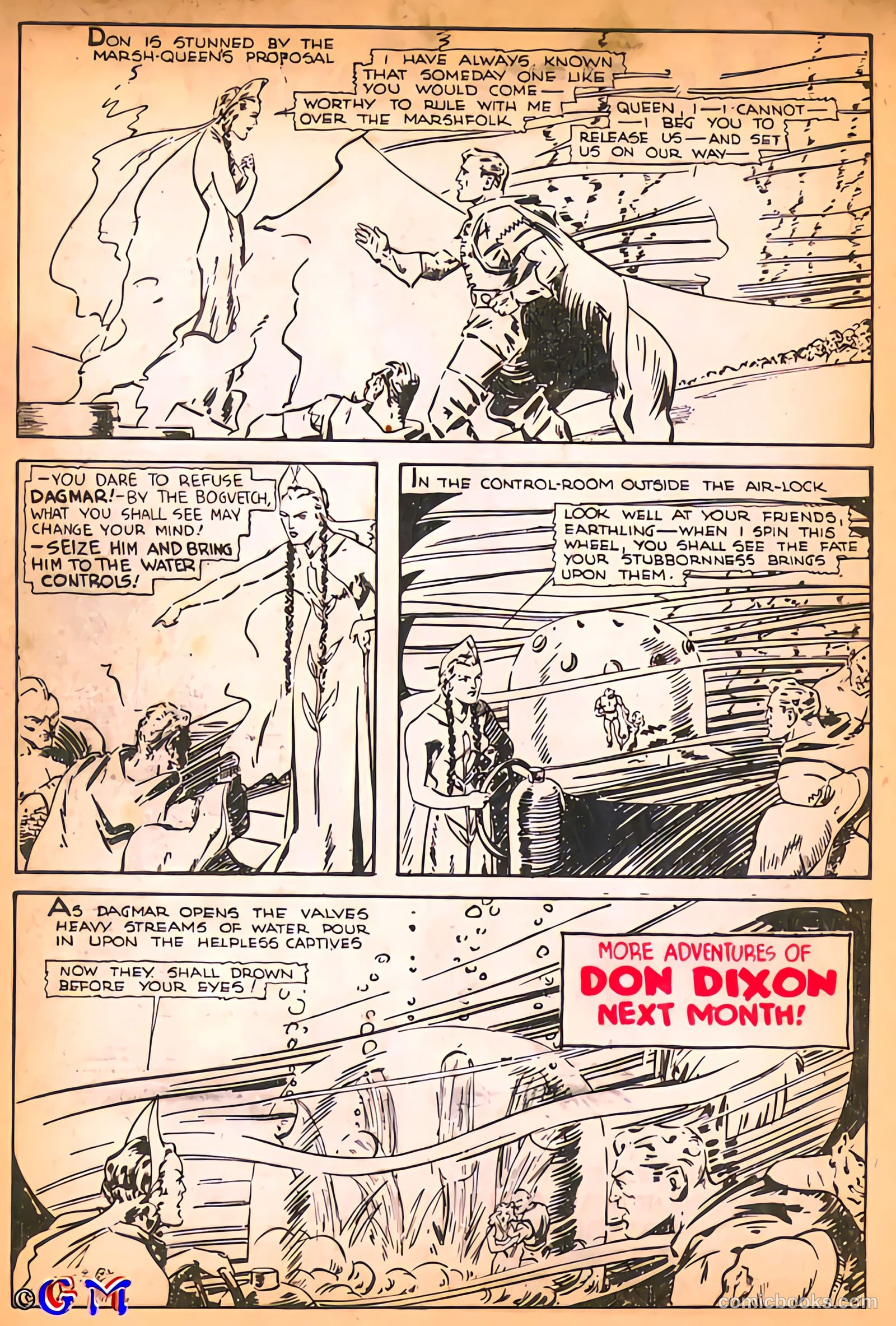 Amazing Mystery Funnies #8 (1939) — page 24 of 53