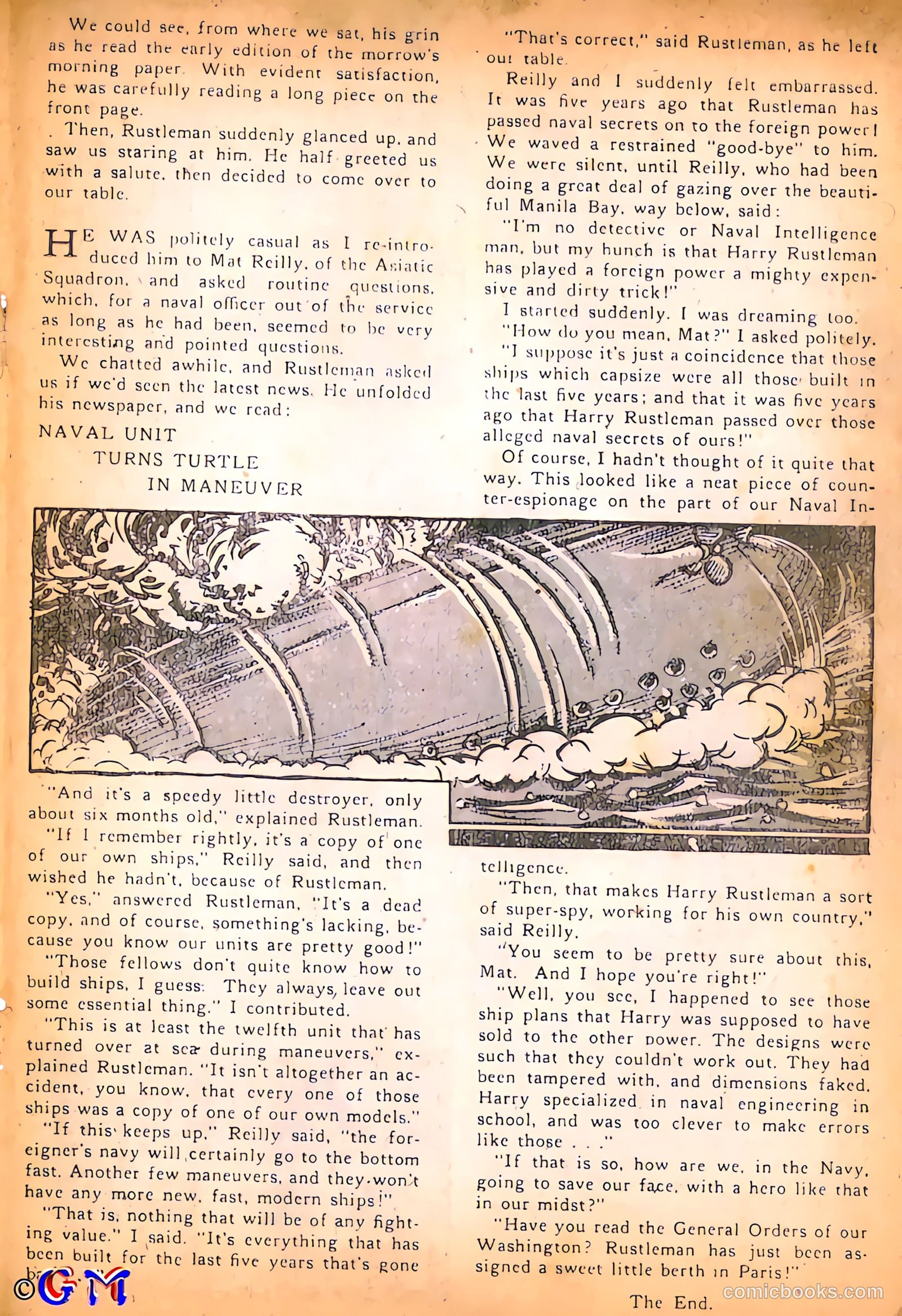 Amazing Mystery Funnies #8 (1939) — page 27 of 53