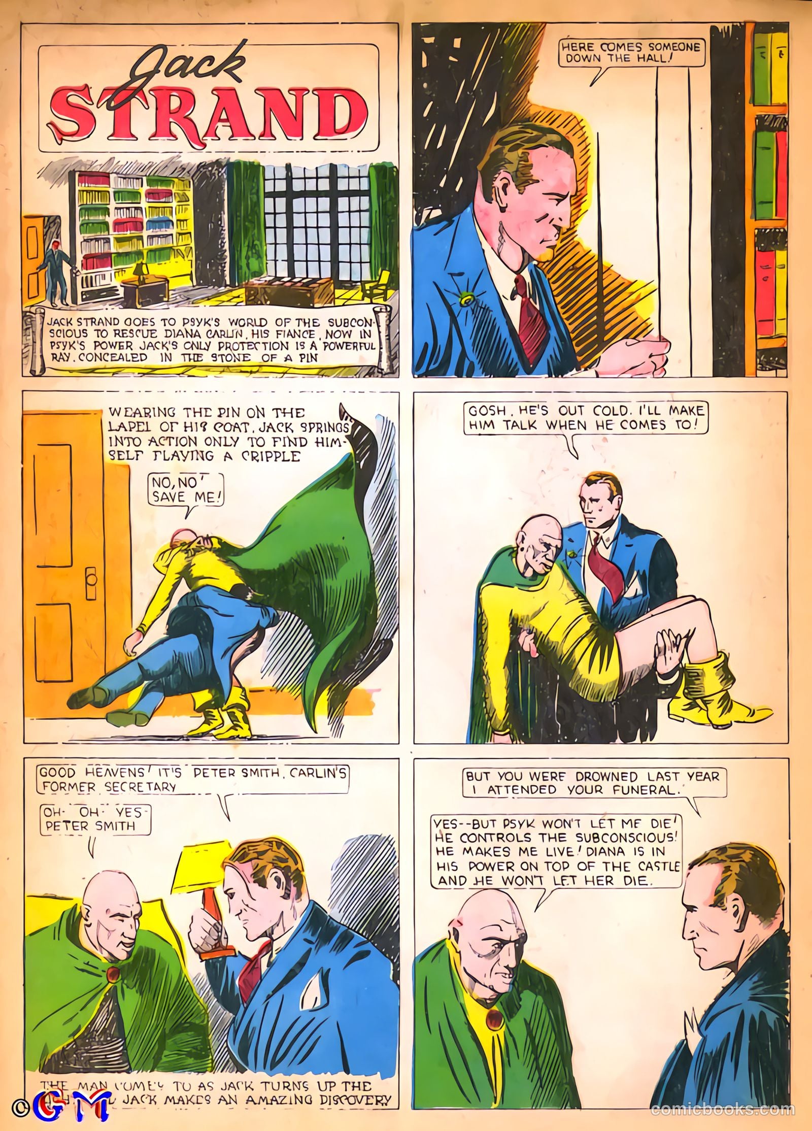 Amazing Mystery Funnies #8 (1939) — page 28 of 53