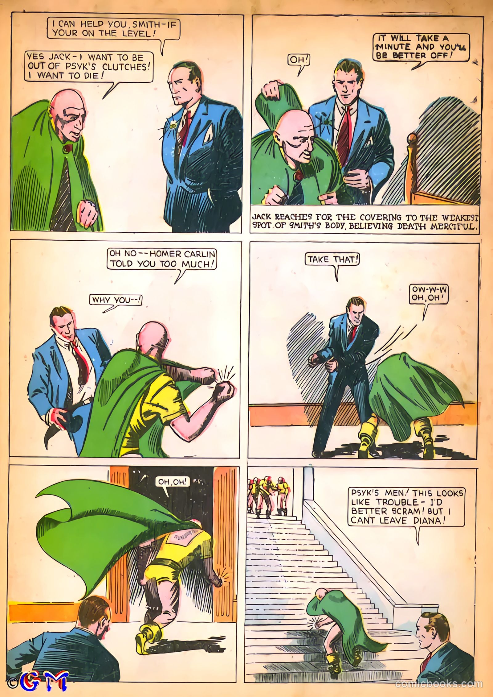 Amazing Mystery Funnies #8 (1939) — page 29 of 53