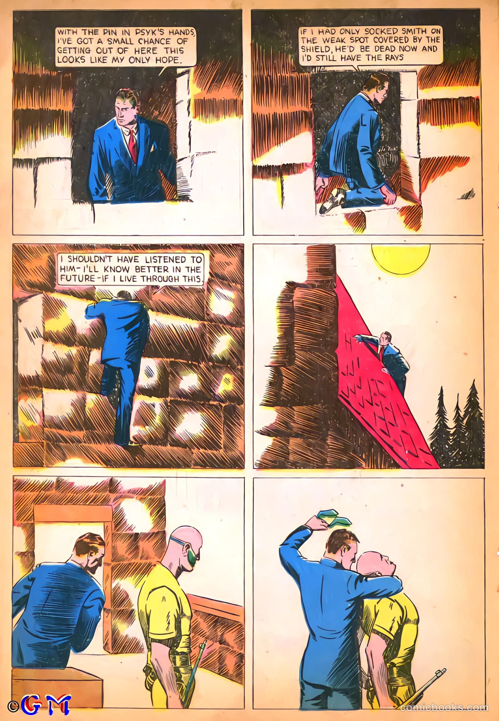 Amazing Mystery Funnies #8 (1939) — page 30 of 53