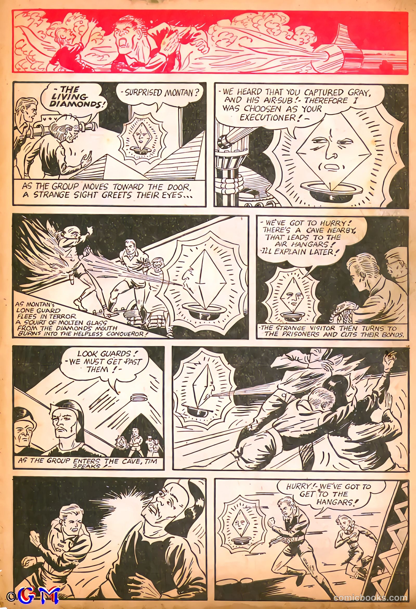 Amazing Mystery Funnies #8 (1939) — page 39 of 53