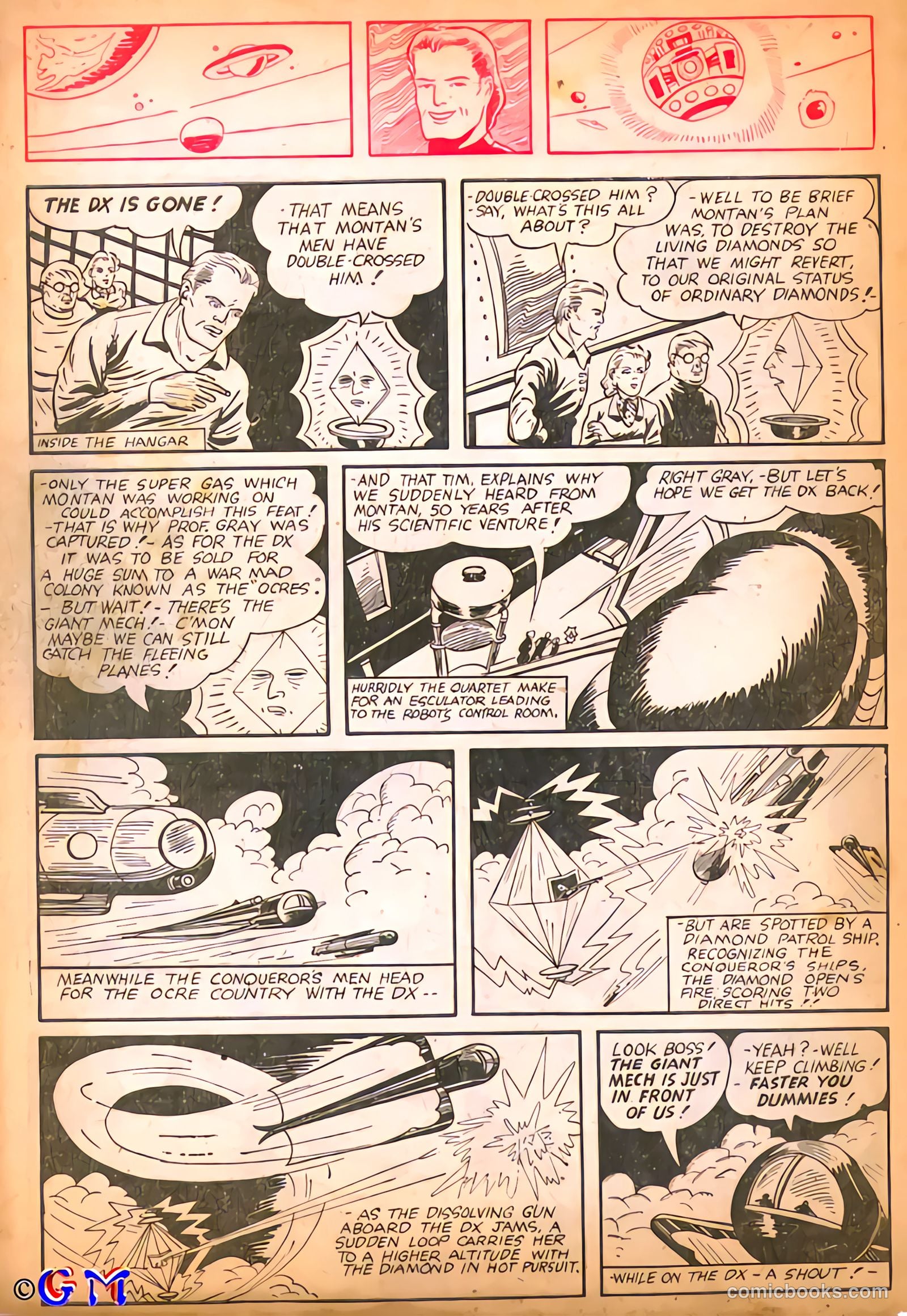 Amazing Mystery Funnies #8 (1939) — page 40 of 53