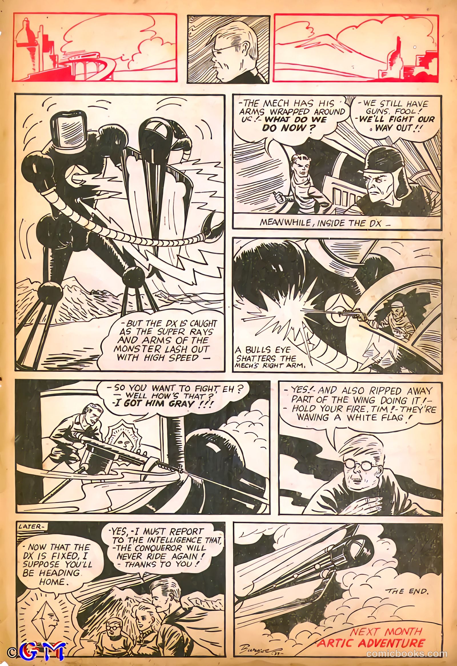 Amazing Mystery Funnies #8 (1939) — page 41 of 53