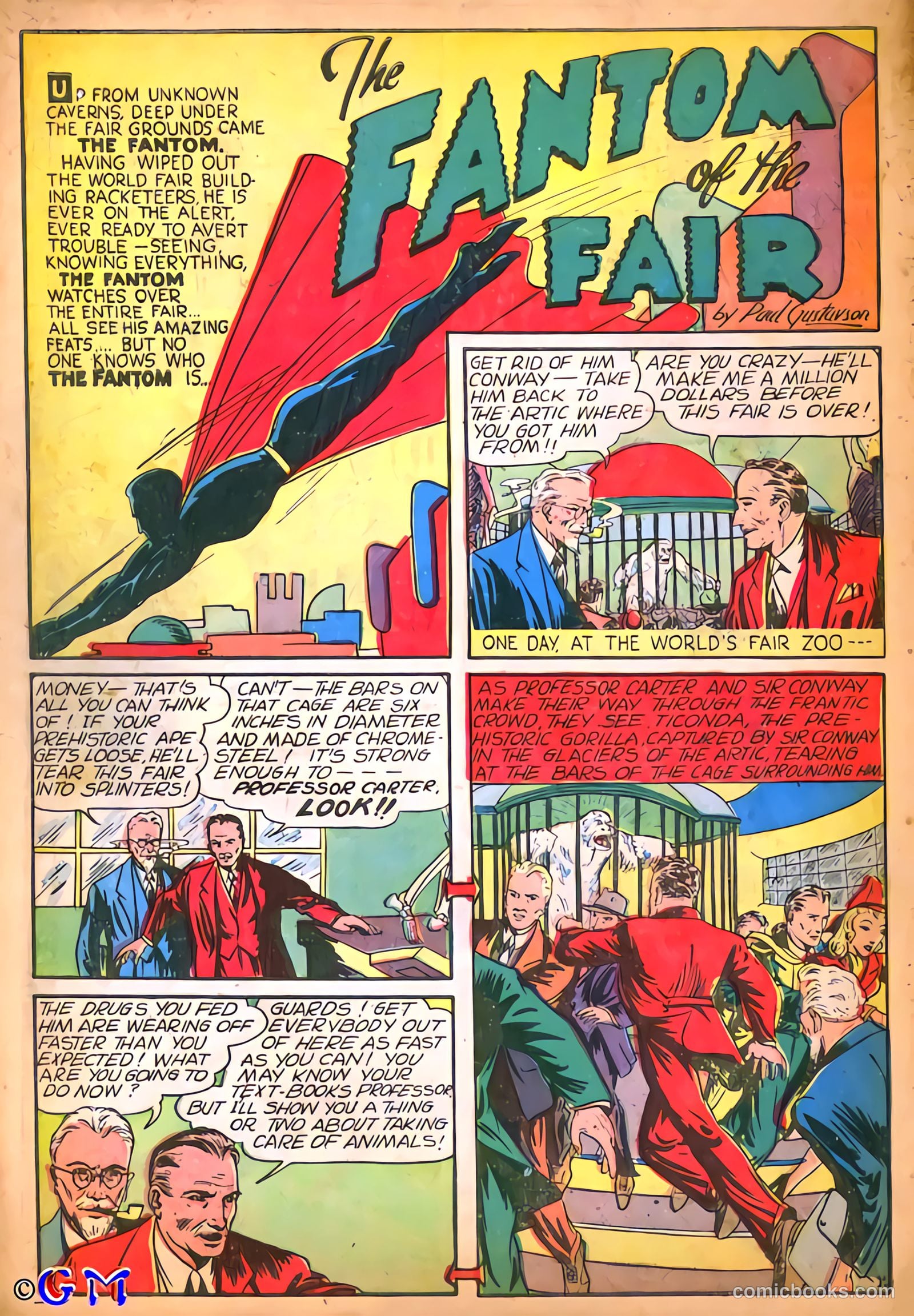Amazing Mystery Funnies #8 (1939) — page 42 of 53