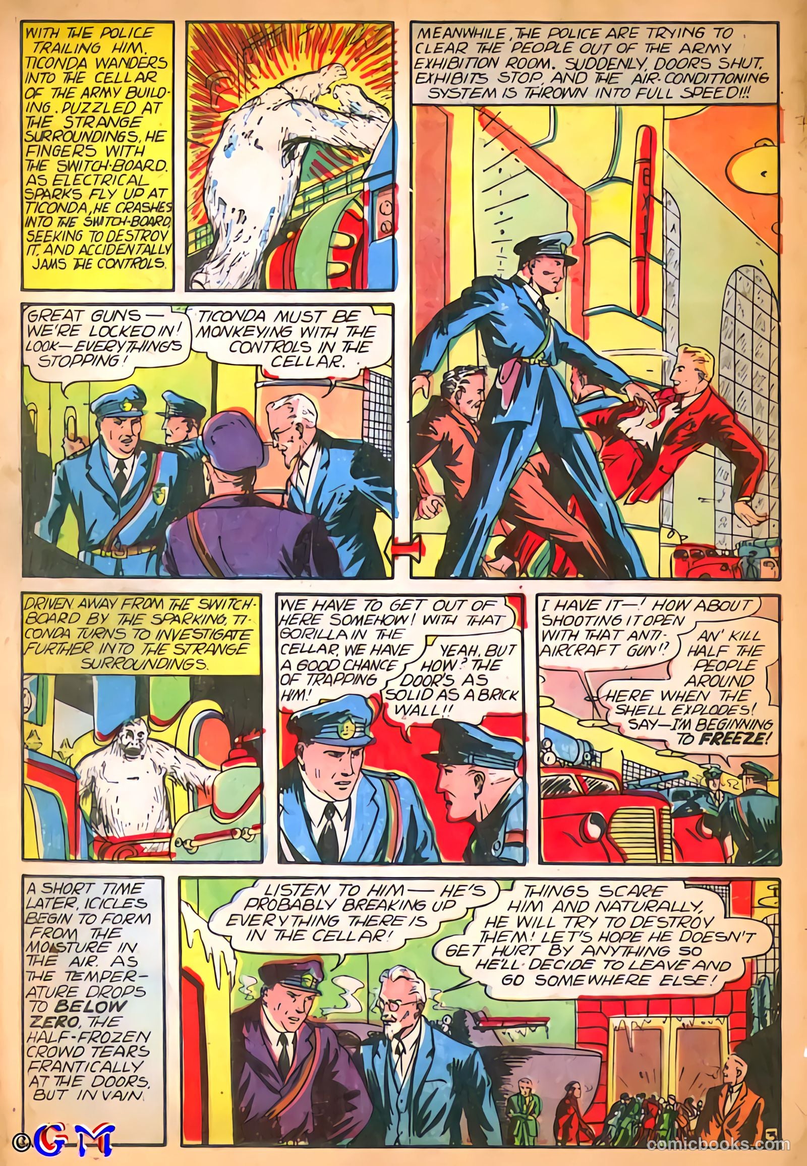 Amazing Mystery Funnies #8 (1939) — page 44 of 53