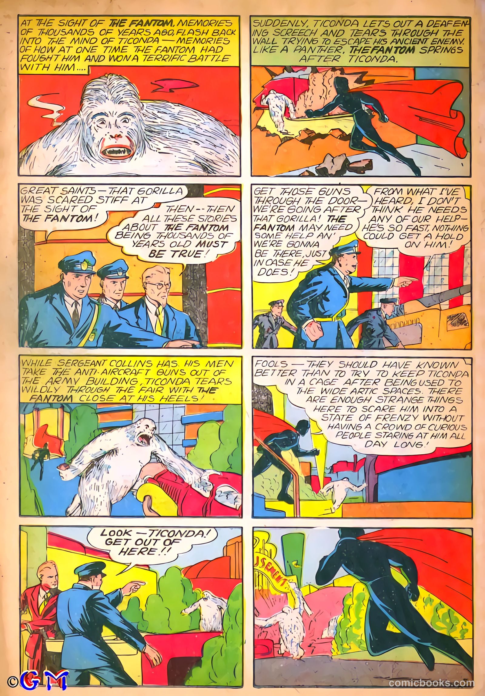 Amazing Mystery Funnies #8 (1939) — page 46 of 53