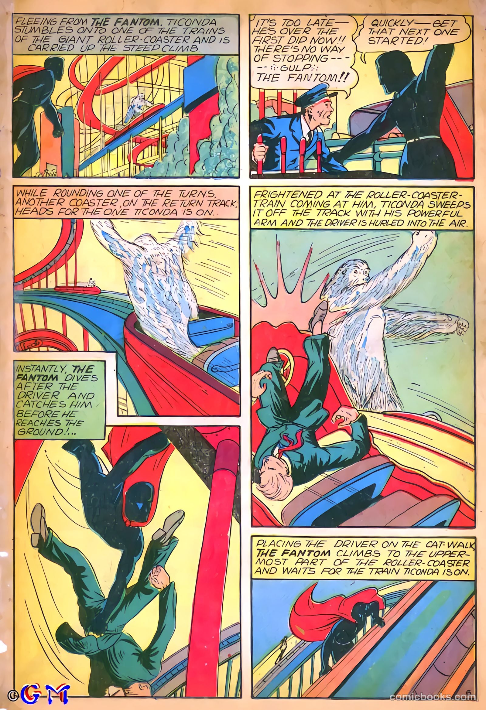 Amazing Mystery Funnies #8 (1939) — page 47 of 53