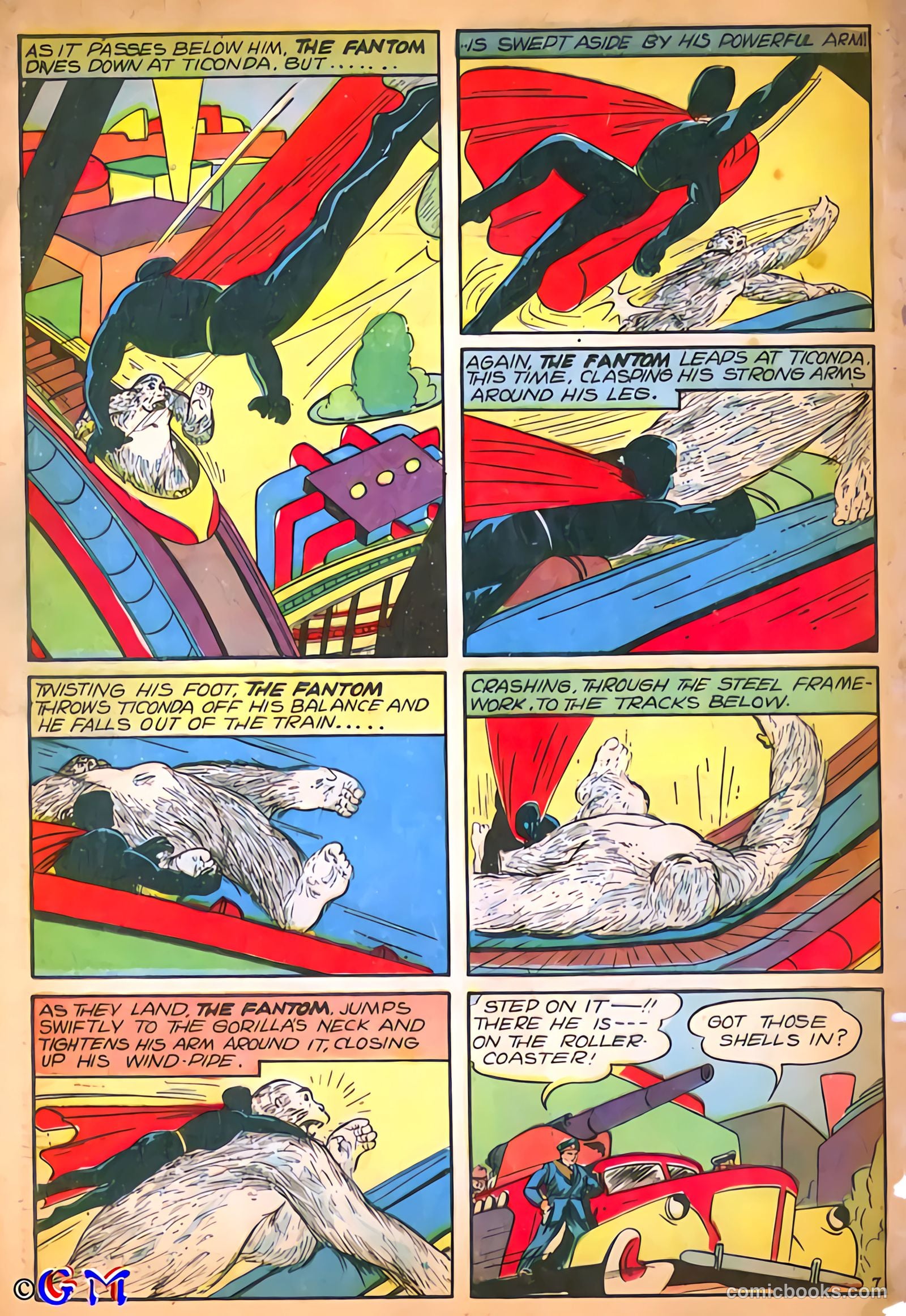 Amazing Mystery Funnies #8 (1939) — page 48 of 53