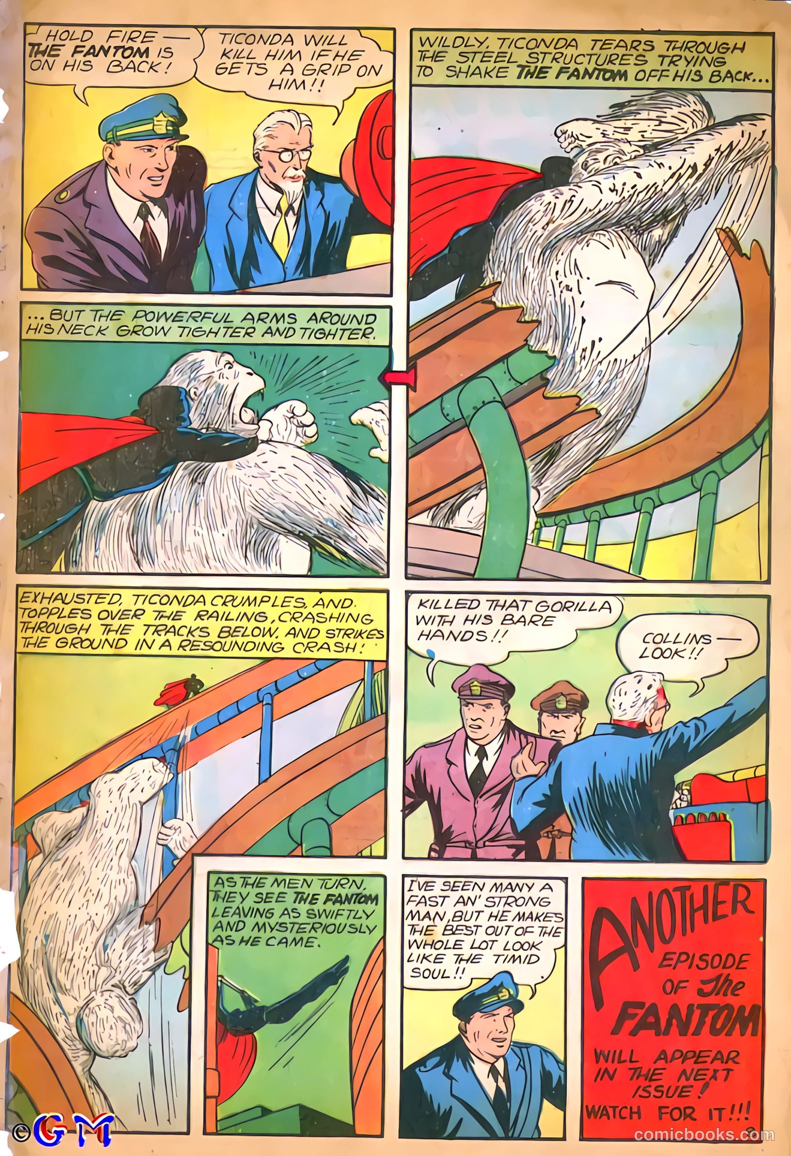 Amazing Mystery Funnies #8 (1939) — page 49 of 53