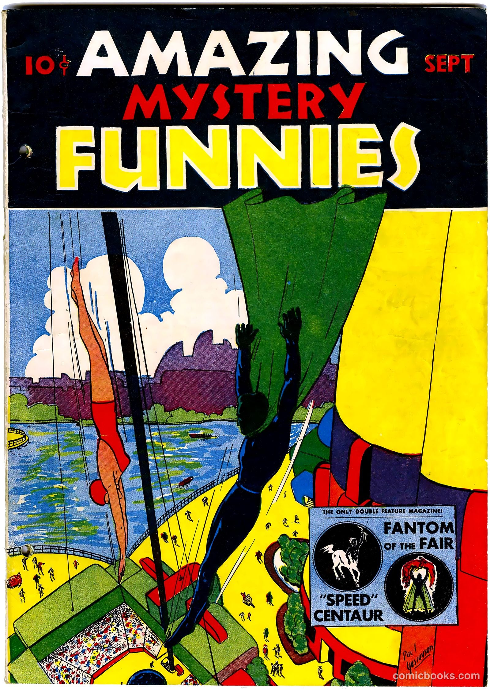 Amazing Mystery Funnies #9 (1939) — page 2 of 53