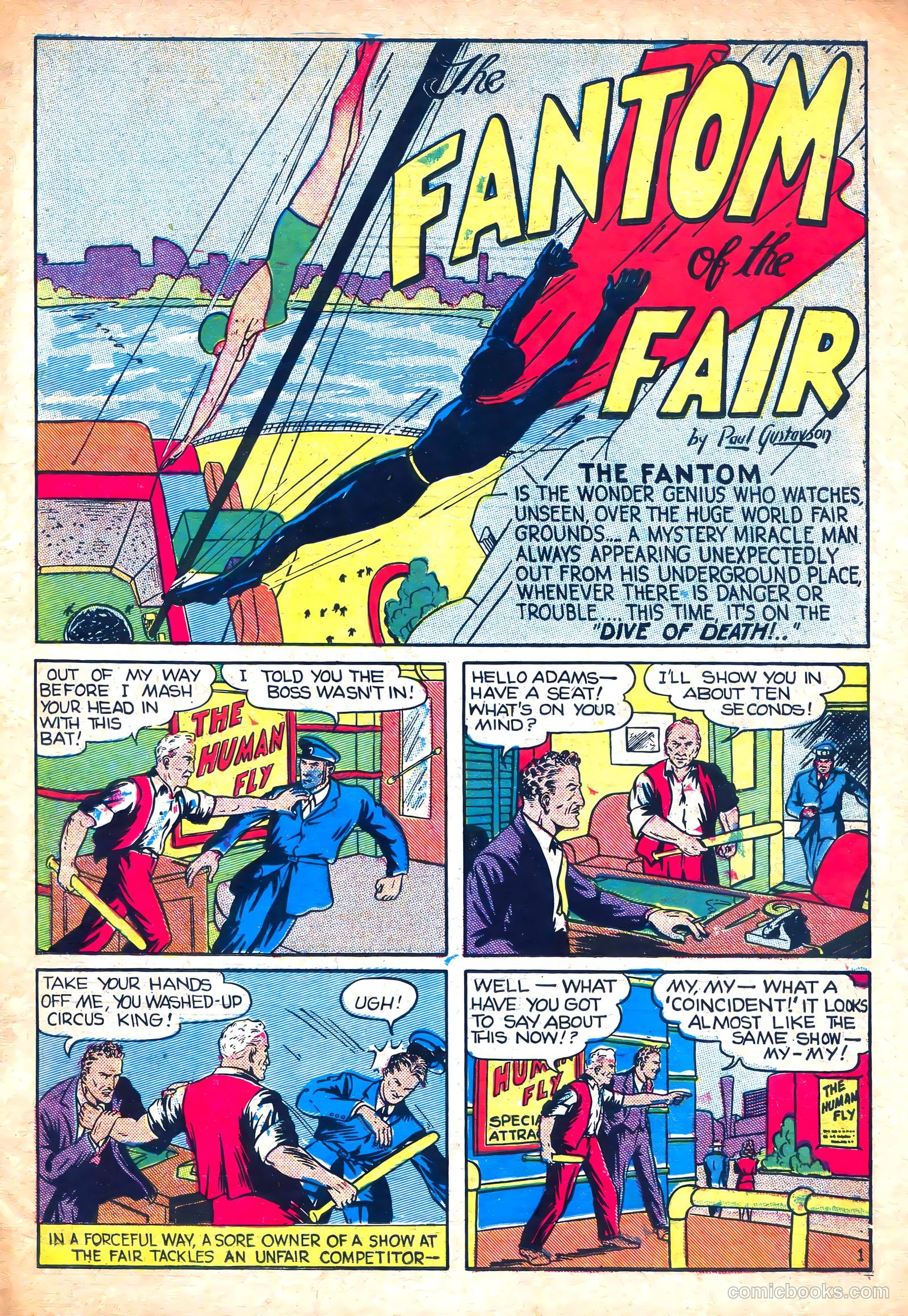 Amazing Mystery Funnies #9 (1939) — page 4 of 53