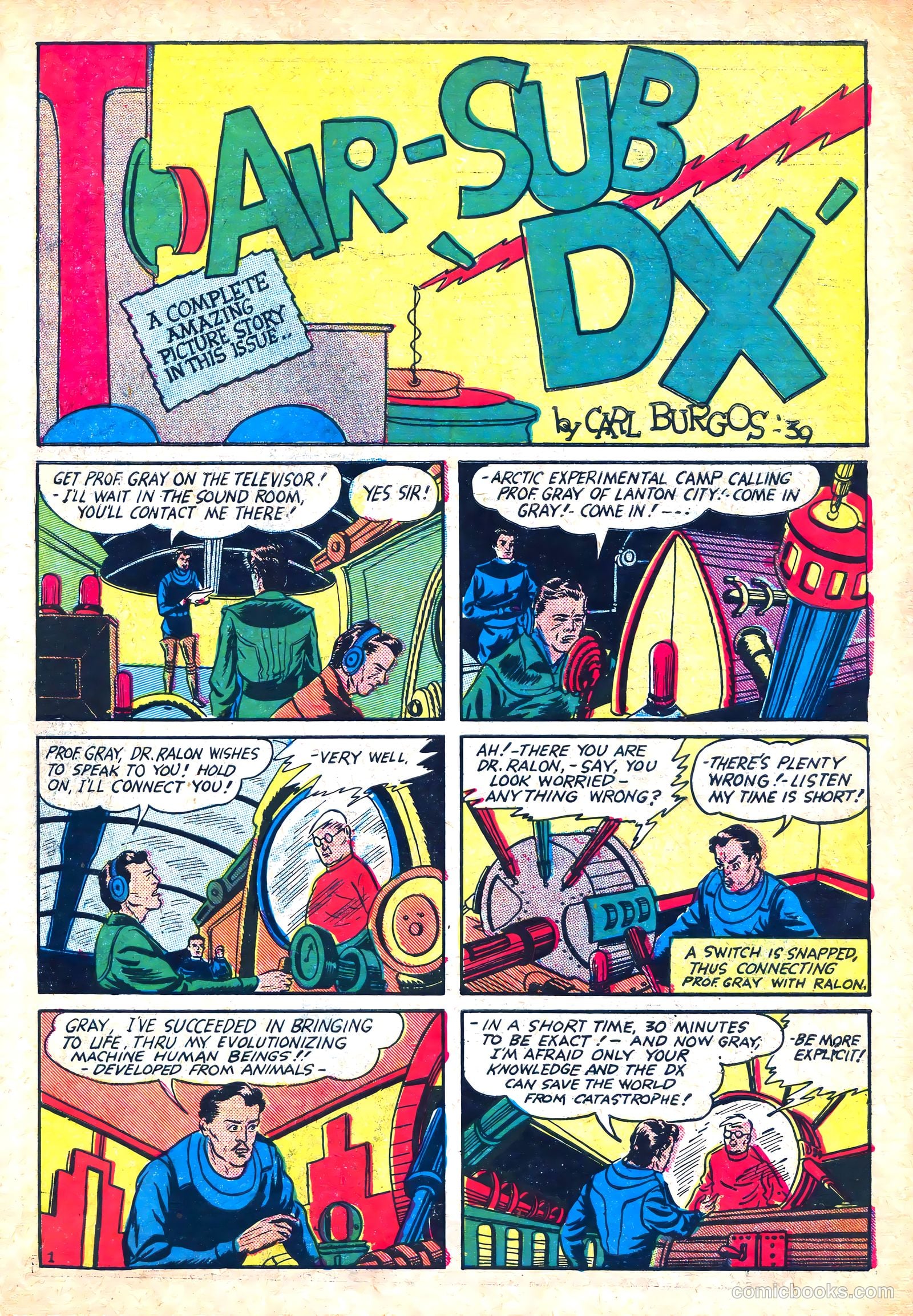 Amazing Mystery Funnies #9 (1939) — page 12 of 53