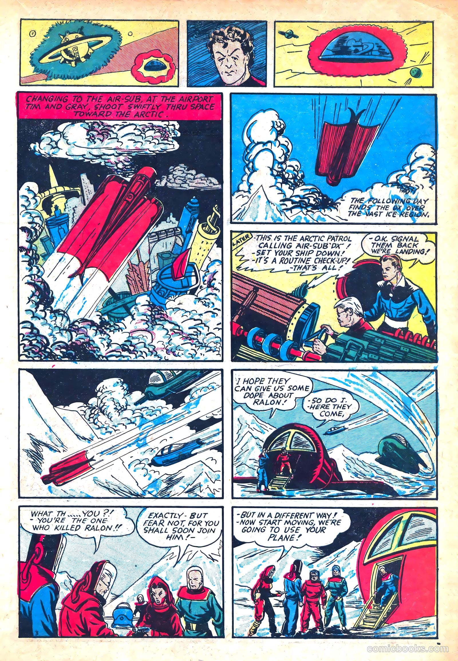Amazing Mystery Funnies #9 (1939) — page 14 of 53