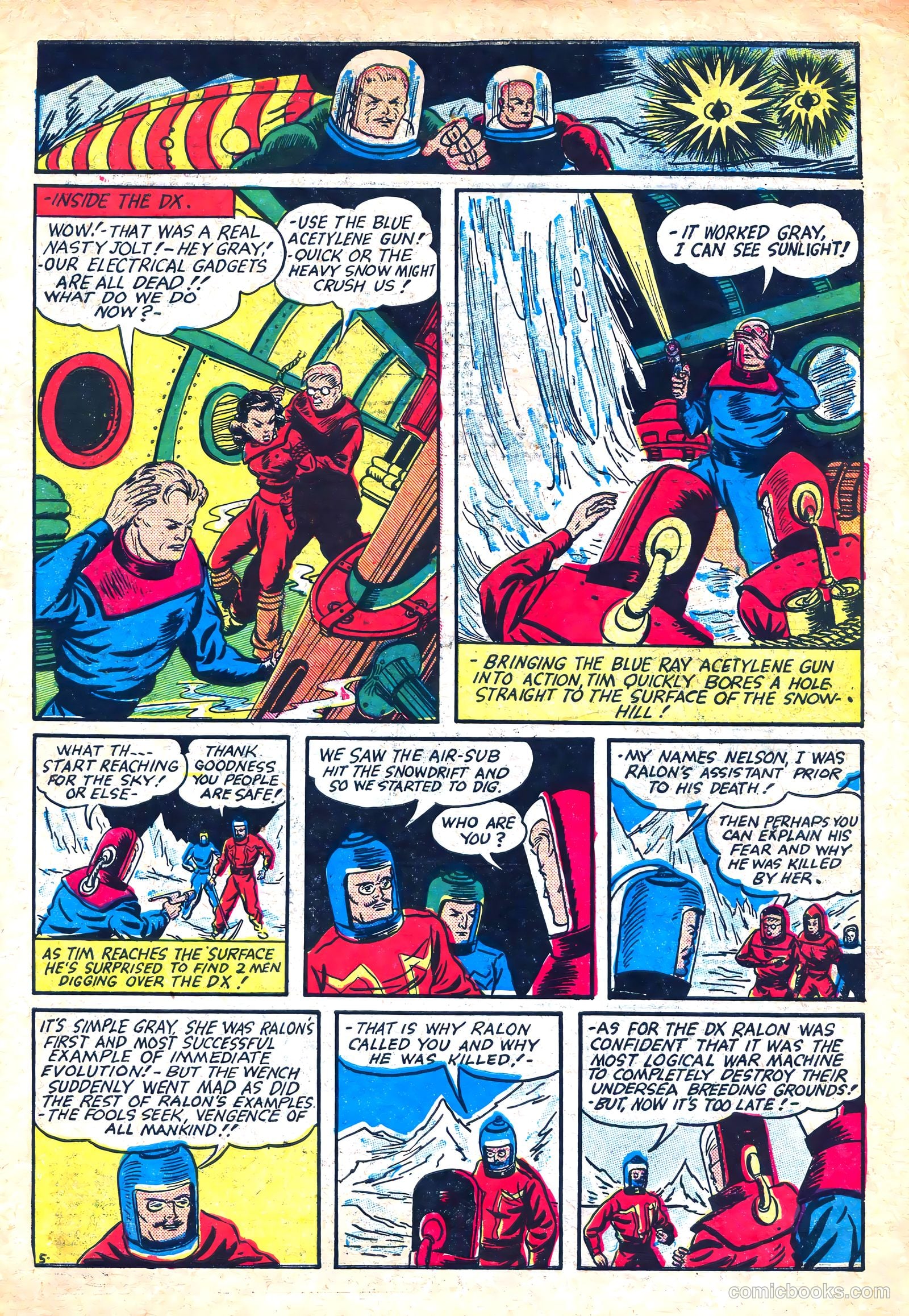 Amazing Mystery Funnies #9 (1939) — page 16 of 53