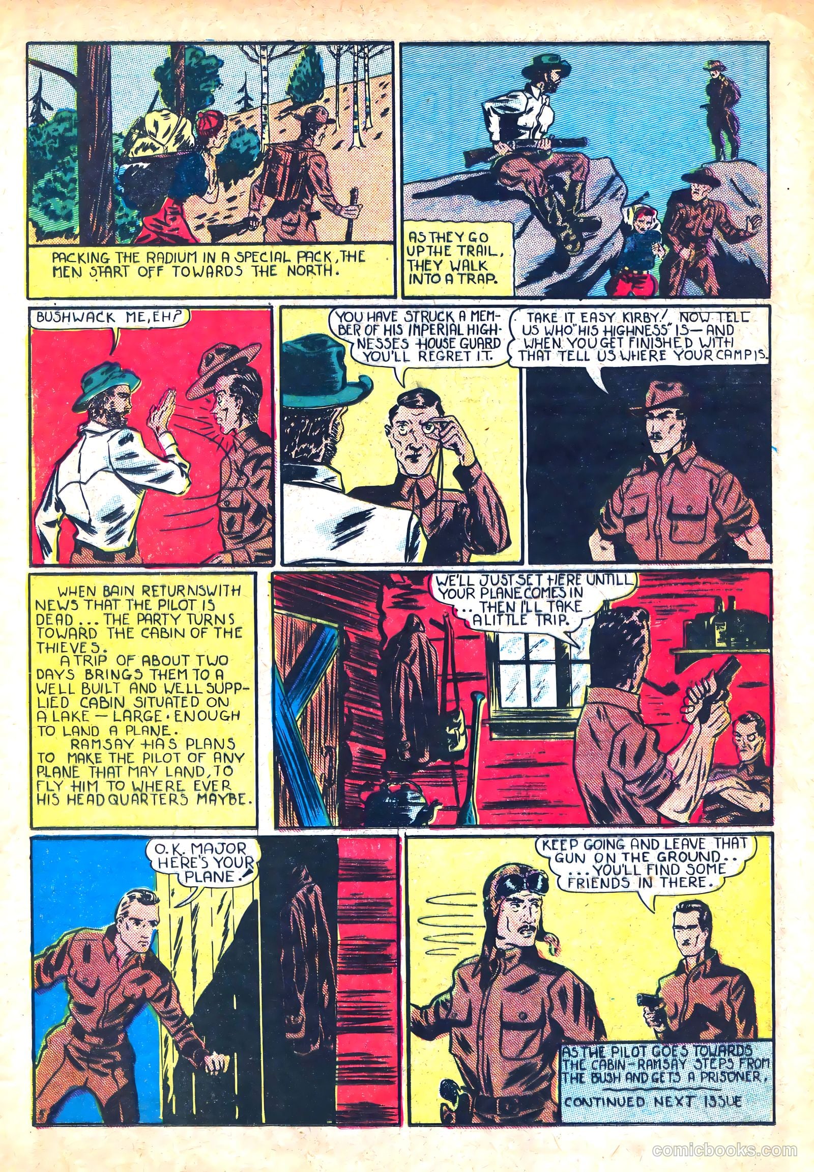Amazing Mystery Funnies #9 (1939) — page 22 of 53