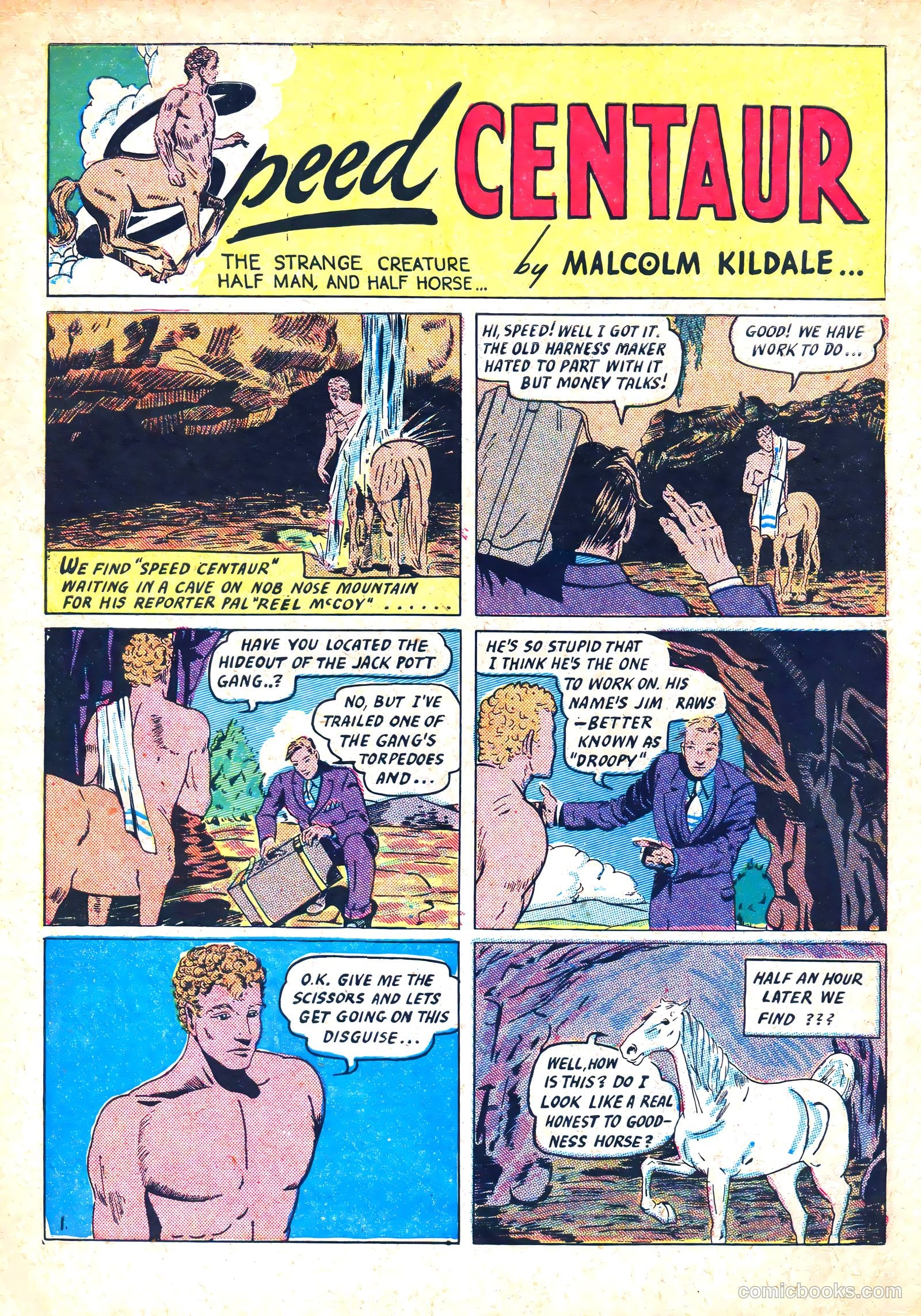 Amazing Mystery Funnies #9 (1939) — page 31 of 53