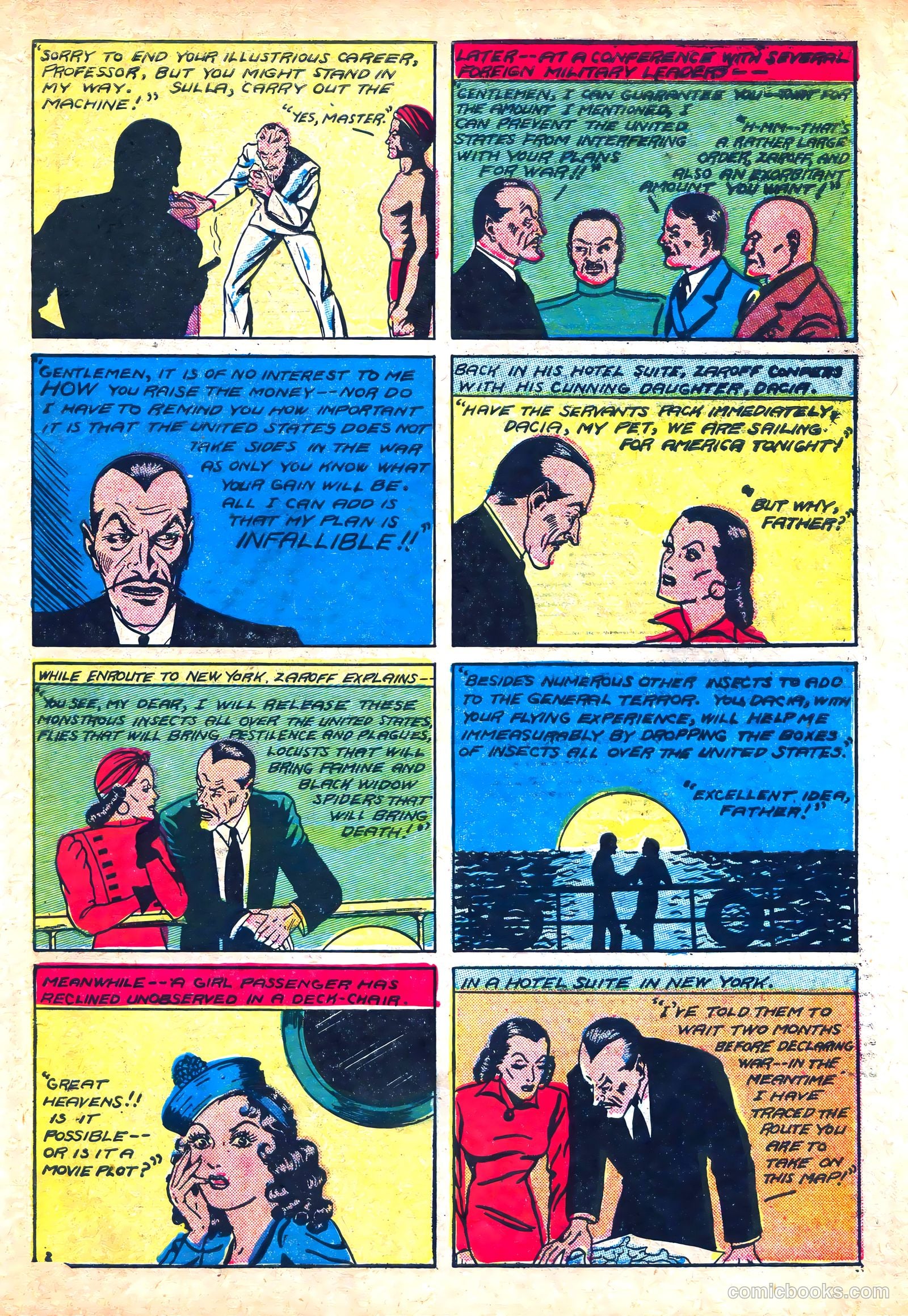 Amazing Mystery Funnies #9 (1939) — page 40 of 53