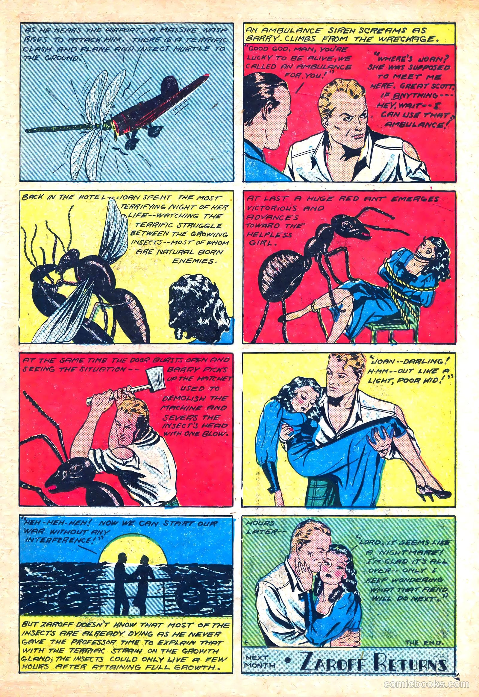 Amazing Mystery Funnies #9 (1939) — page 44 of 53
